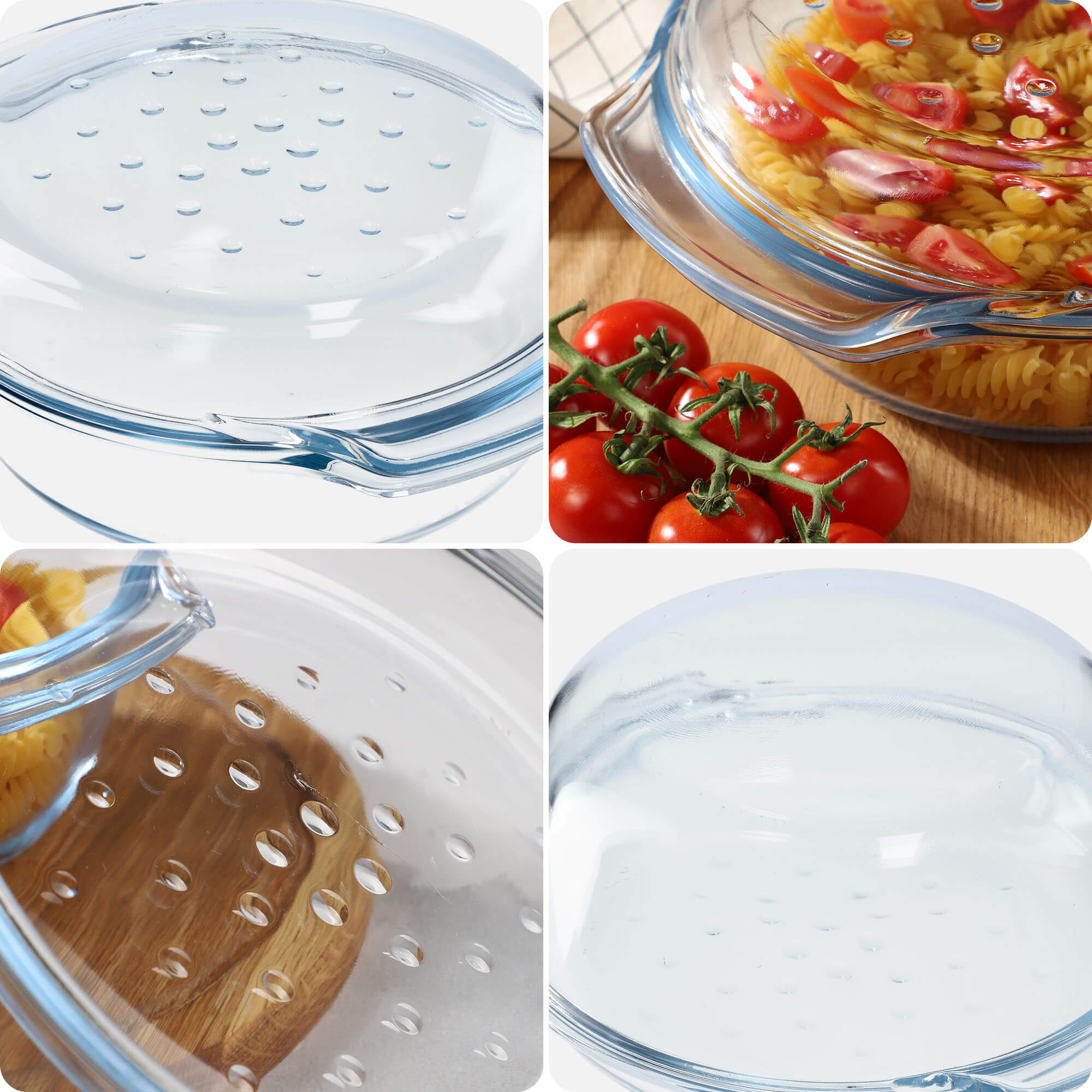 Naczynie żaroodporne 2.4L, okrągłe