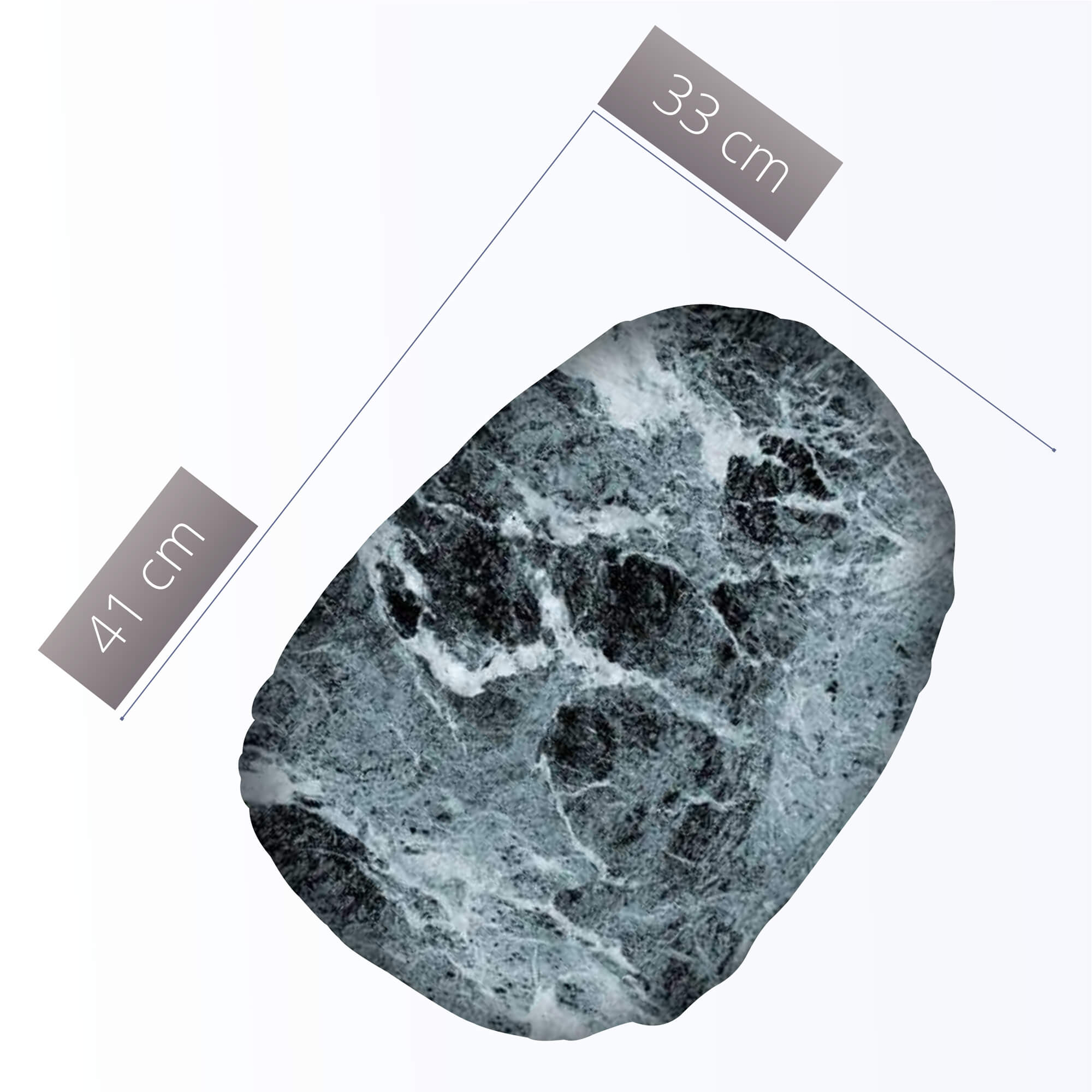 Poduszka dekoracyjna Toluca, 33 x 41 cm