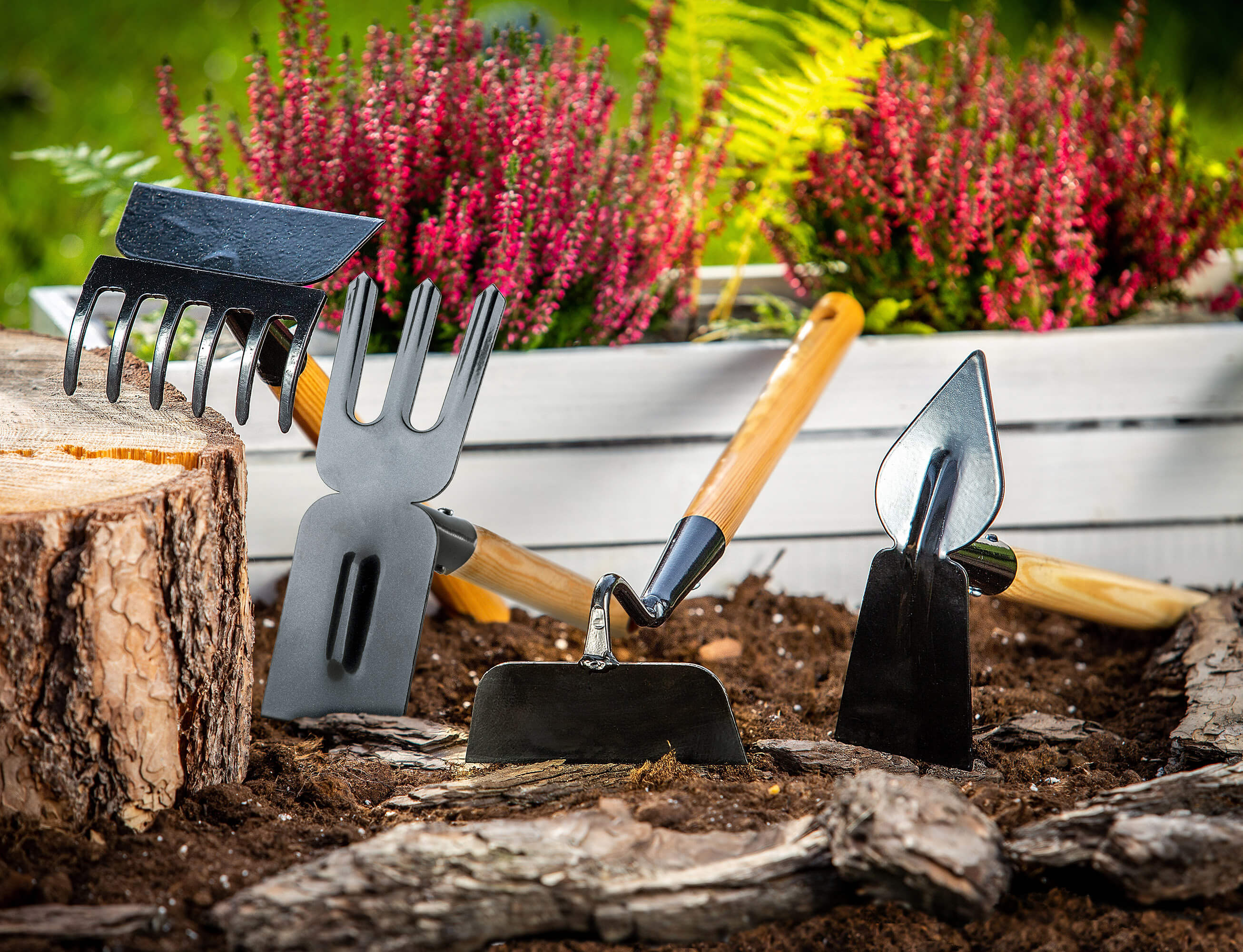 Motyczka do gleby 33 x 19 cm, czarny