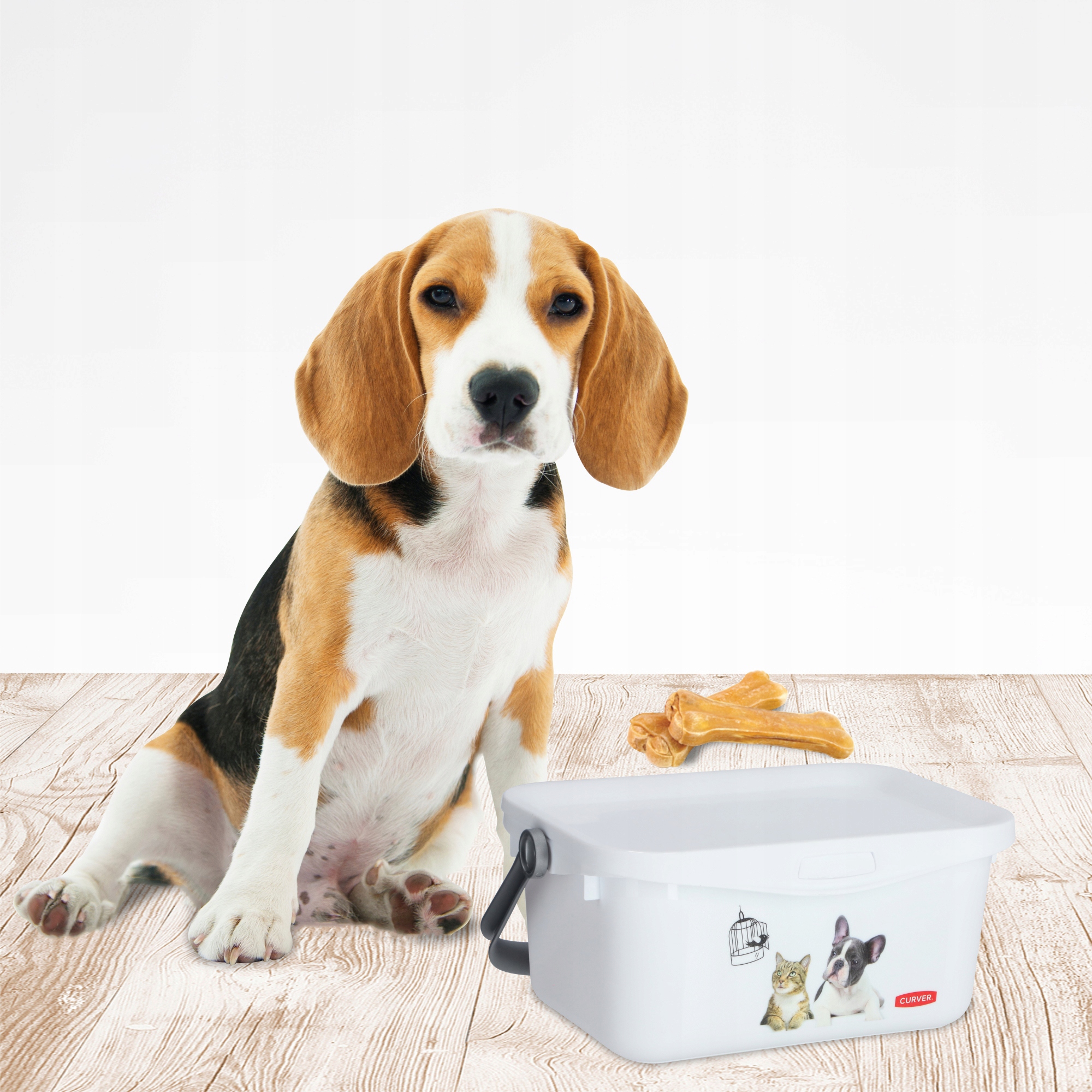 Pojemnik na karmę i zabawki Curver Pet Life 3L