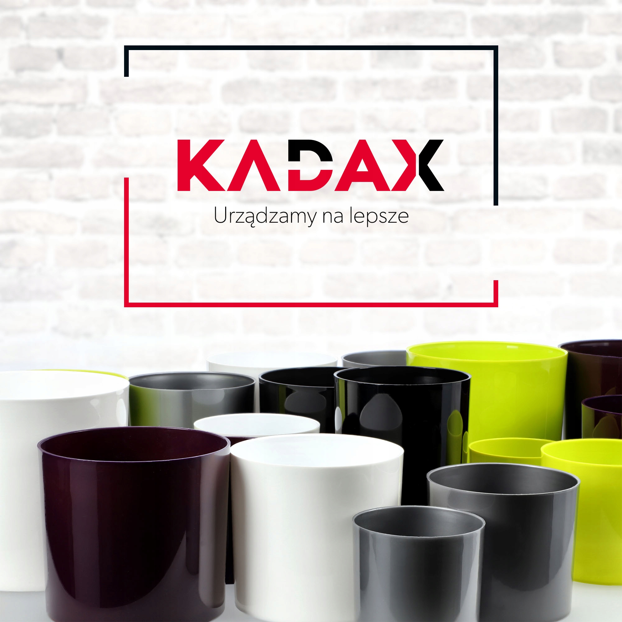 Doniczka na kwiaty okrągła Figari 11 cm, biała