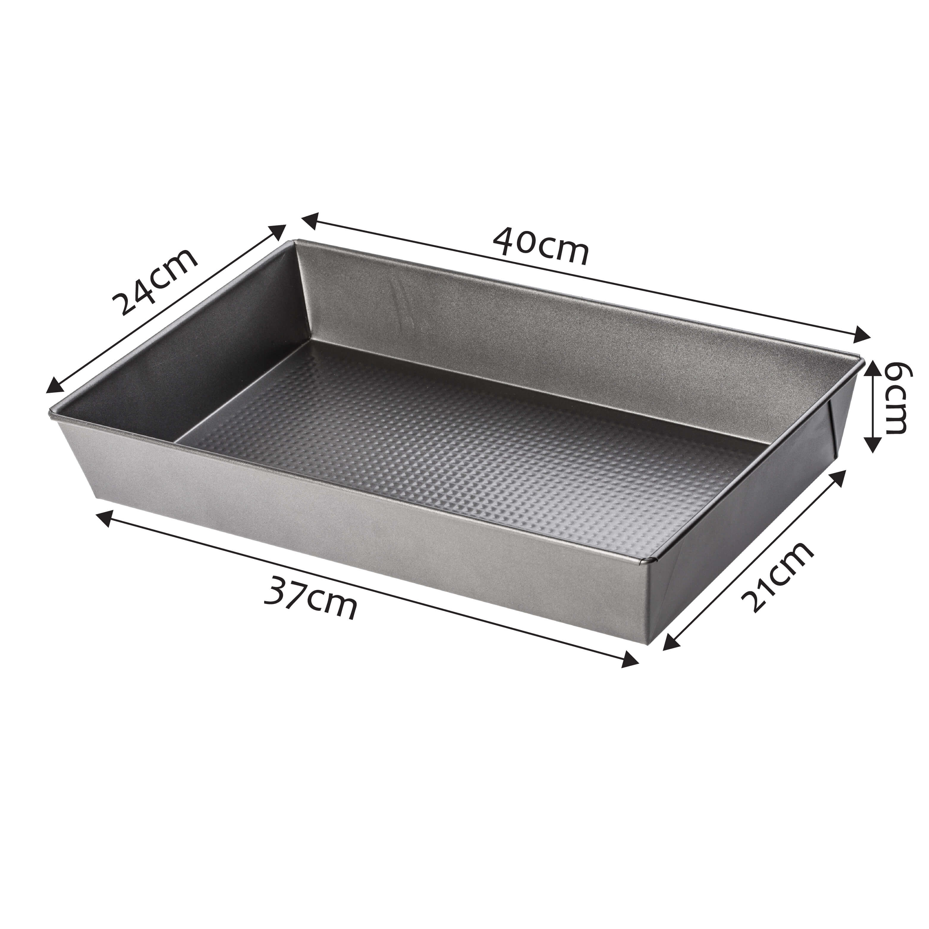 Blacha do pieczenia nieprzywieralna Nolas 40 x 24 cm