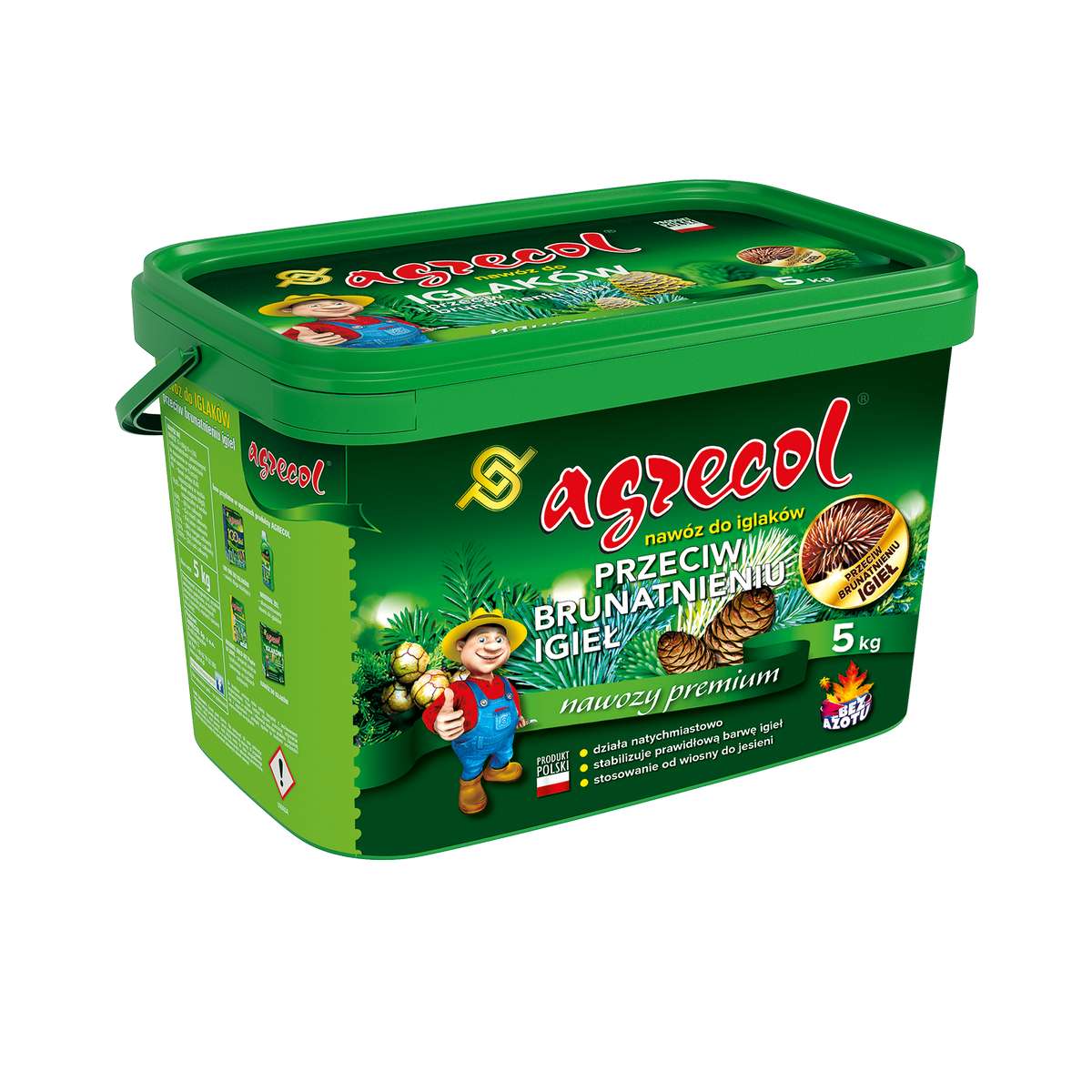 Agrecol Nawóz Iglak Przeciw Brąz 5kg 