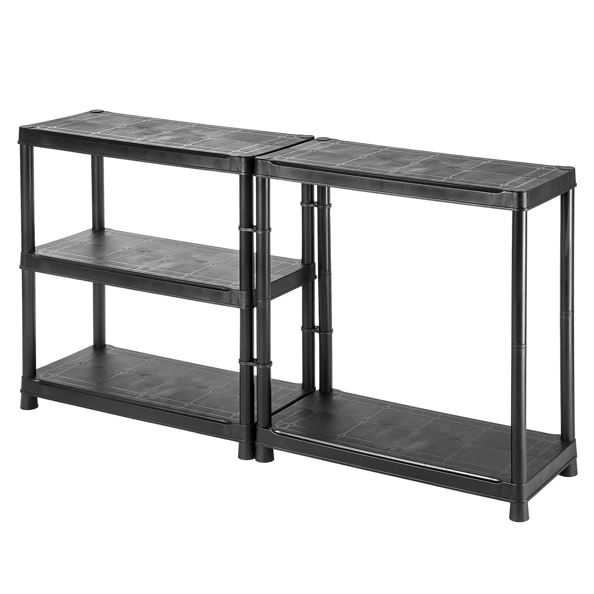 Regał 5-półkowy Keter Plus 90/40 czarny