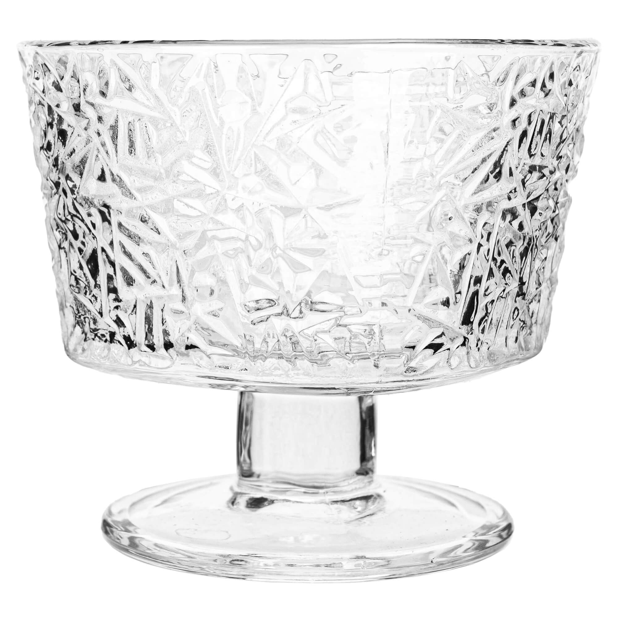 Pucharek do lodów Torza 290ml na nóżce wzór lód 1 szt.
