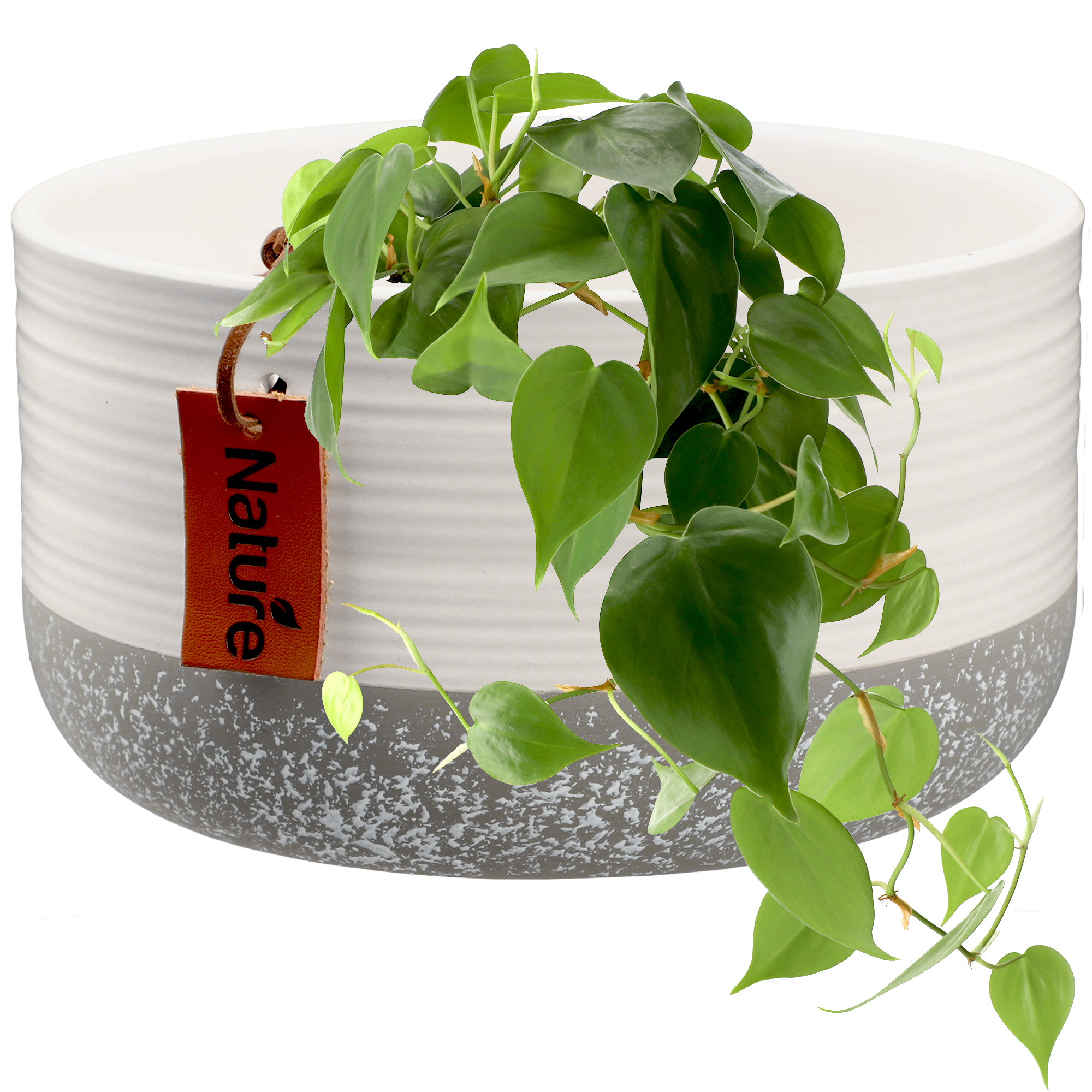 Osłonka ceramiczna Pokka 9 x 15 cm, biała