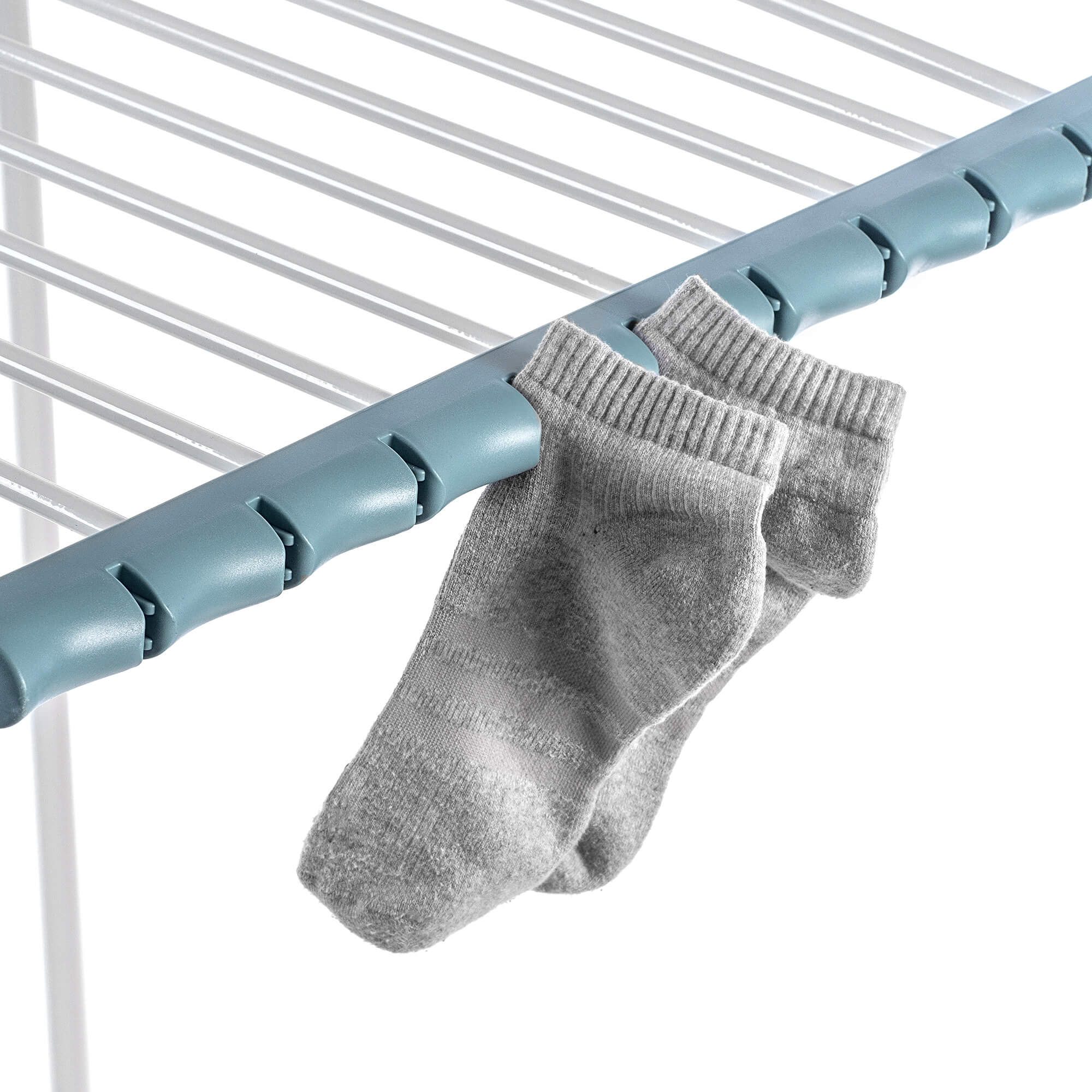 Suszarka na pranie teleskopowa Nissila 110-203cm, zielona