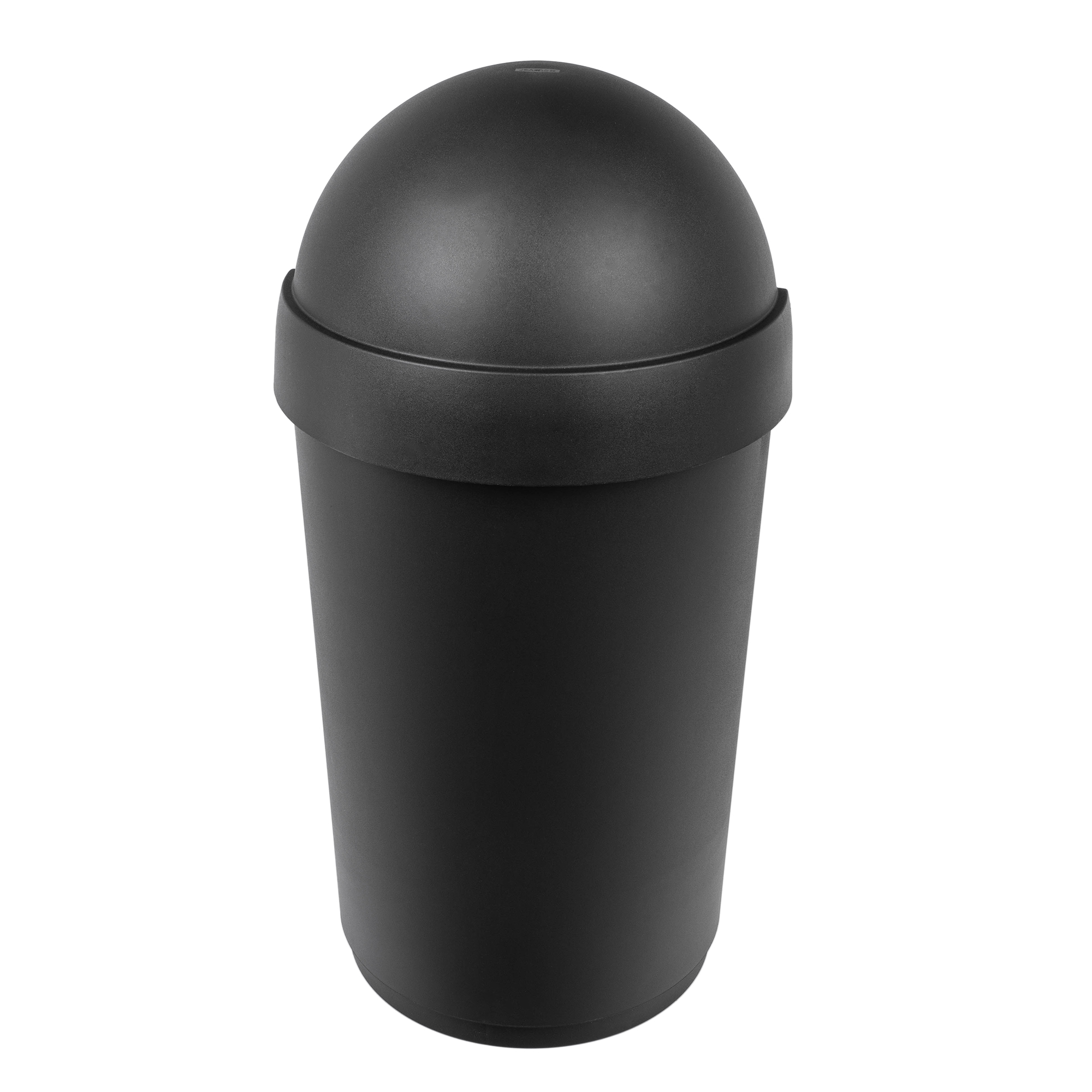 Kosz na śmieci 50L Curver, czarno-srebrny