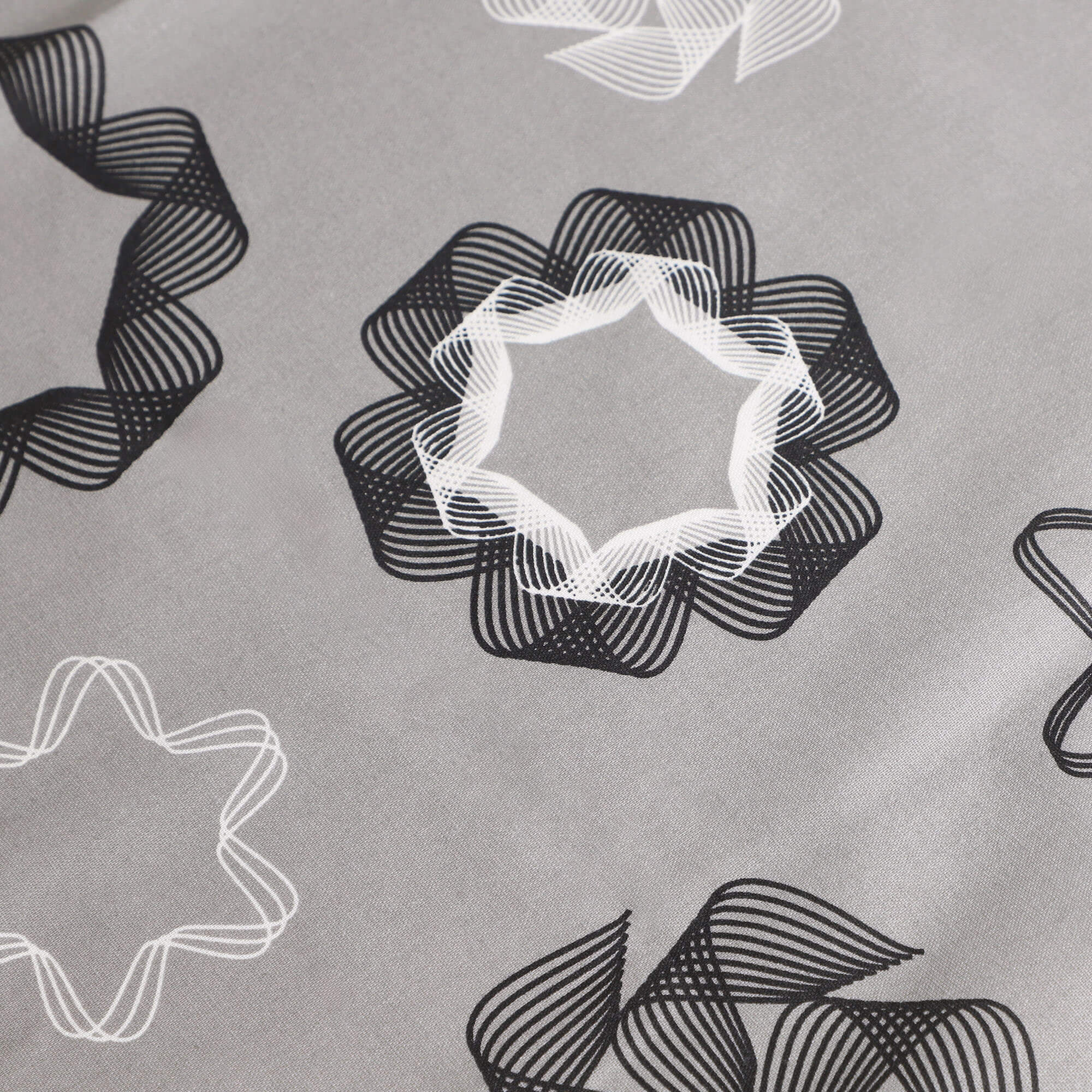 Pokrowiec na deskę do prasowania 120x38cm Etoto podkład naciągany geometryczne wzory