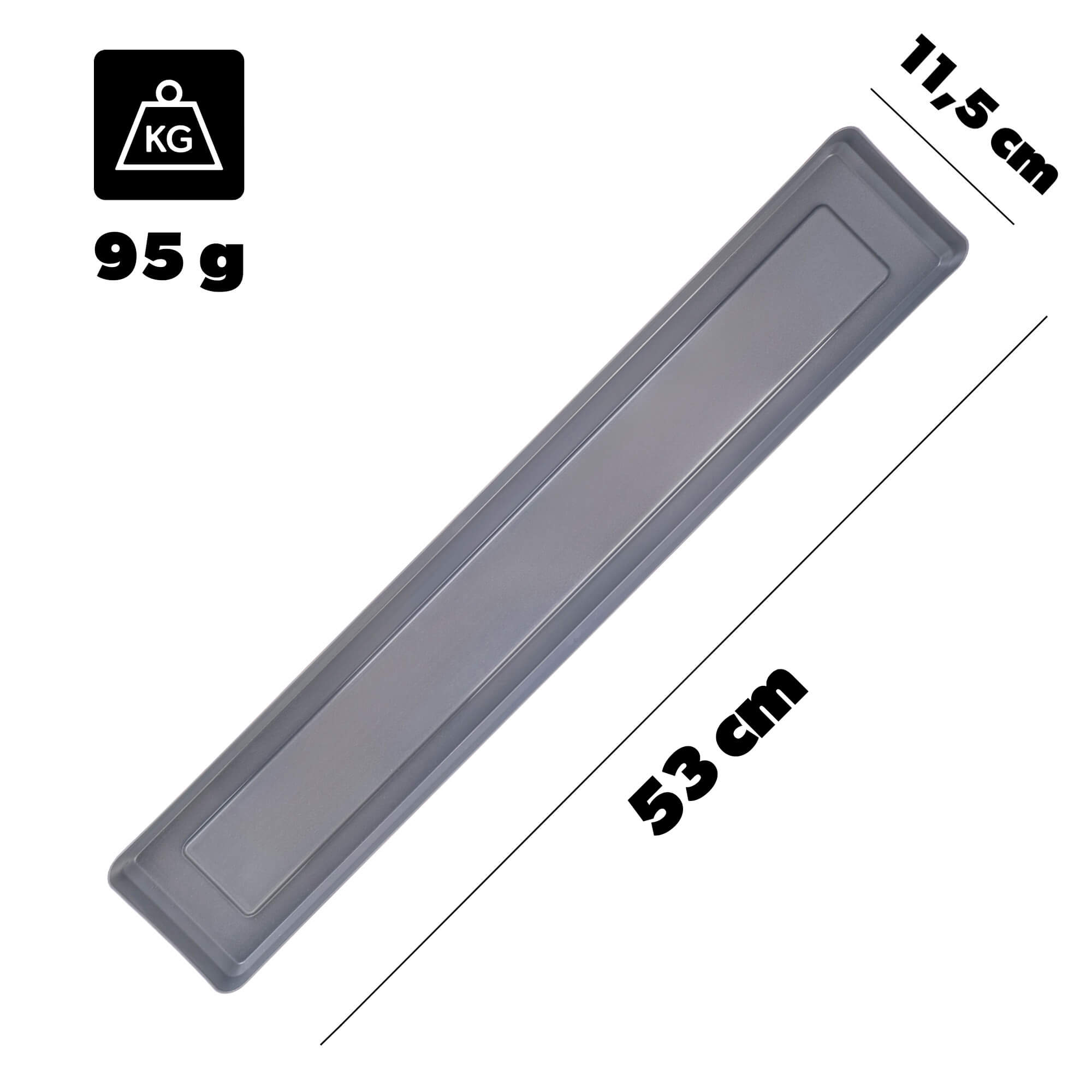 Podstawka pod skrzynkę Paulin 60cm antracyt