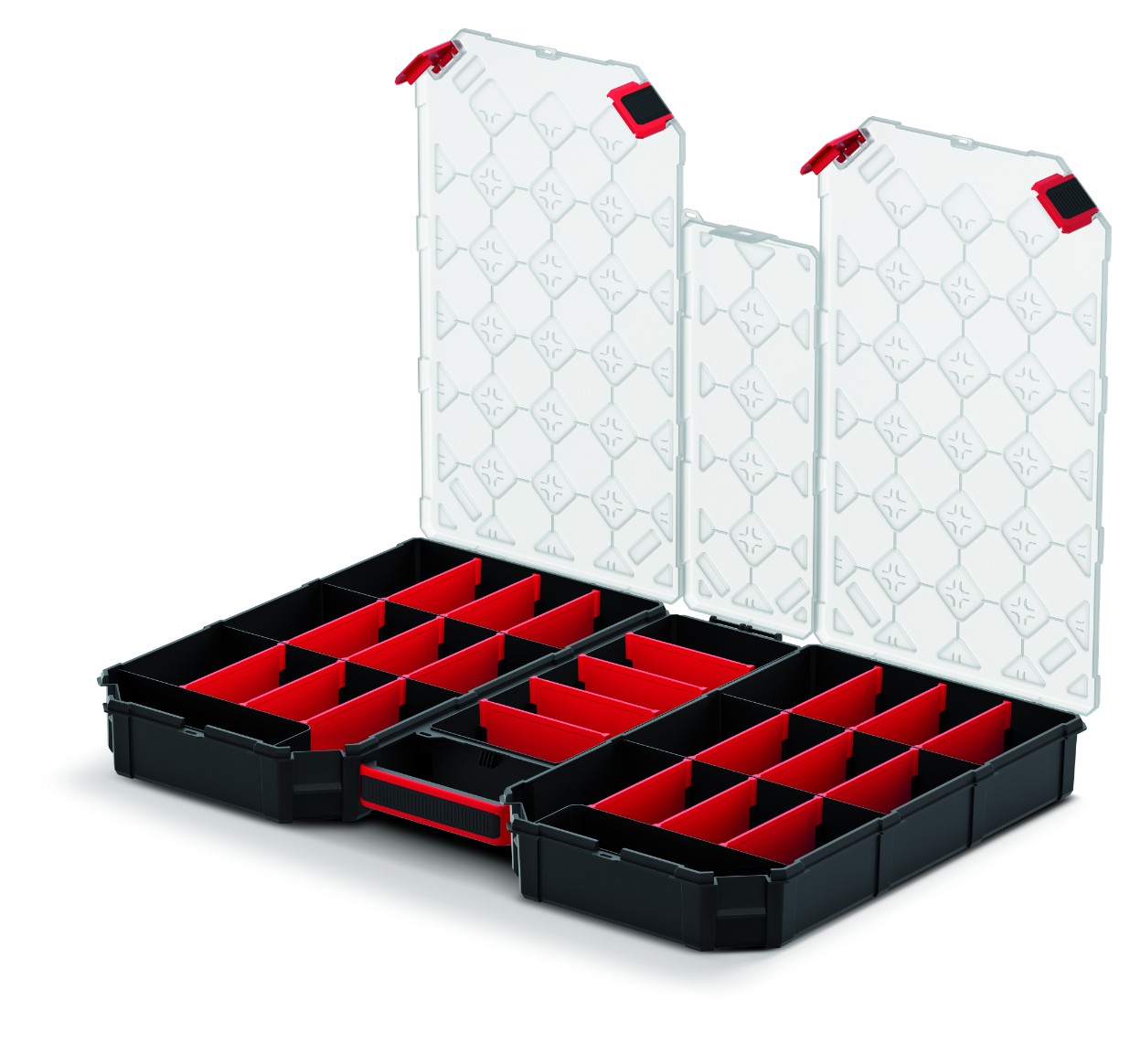 KISTENBERG Organizer narzędziowy Tager 60 niski S - KTG60406S - czarny