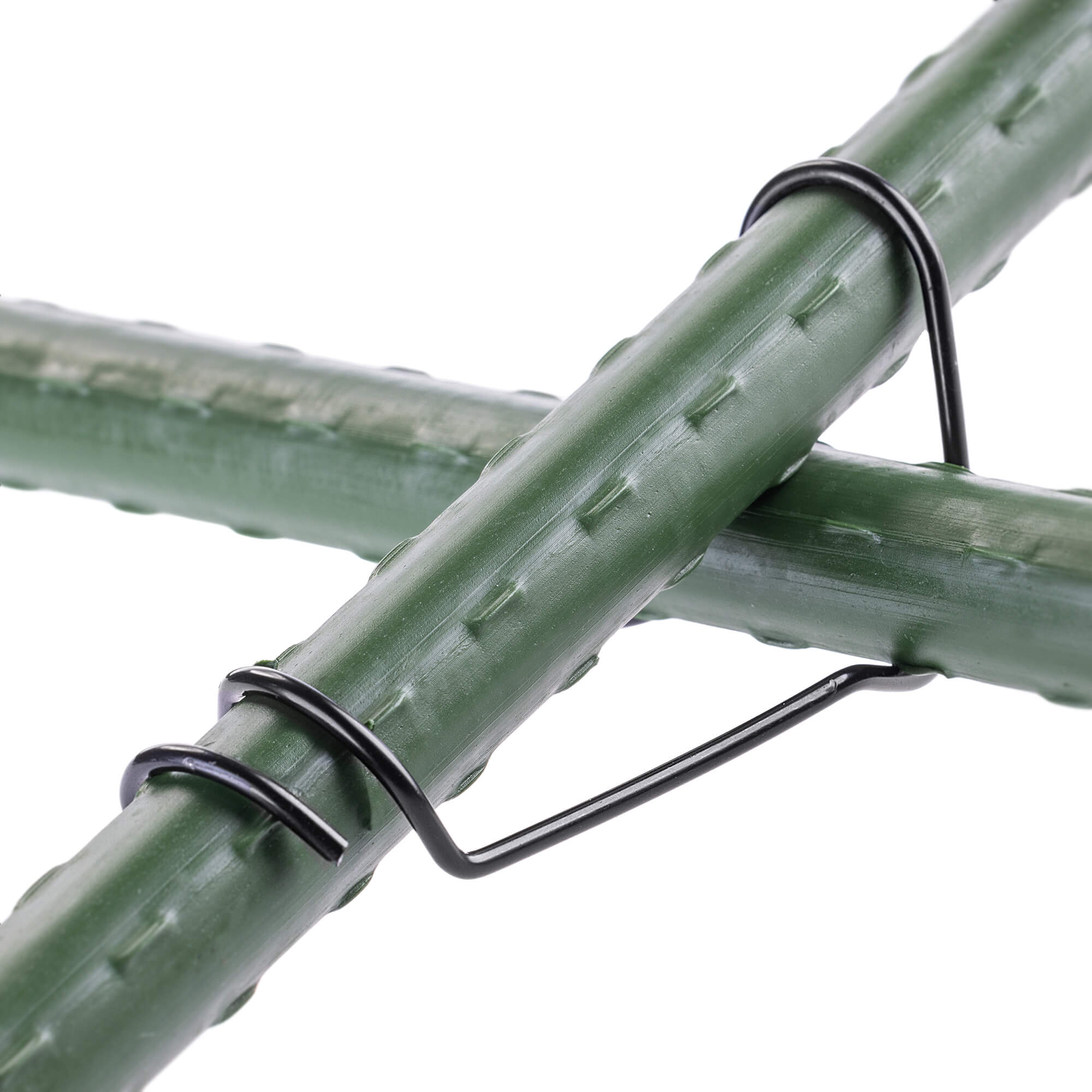 Łącznik ogrodowy stalowy Agnat do tyczek 11 mm 100 szt.