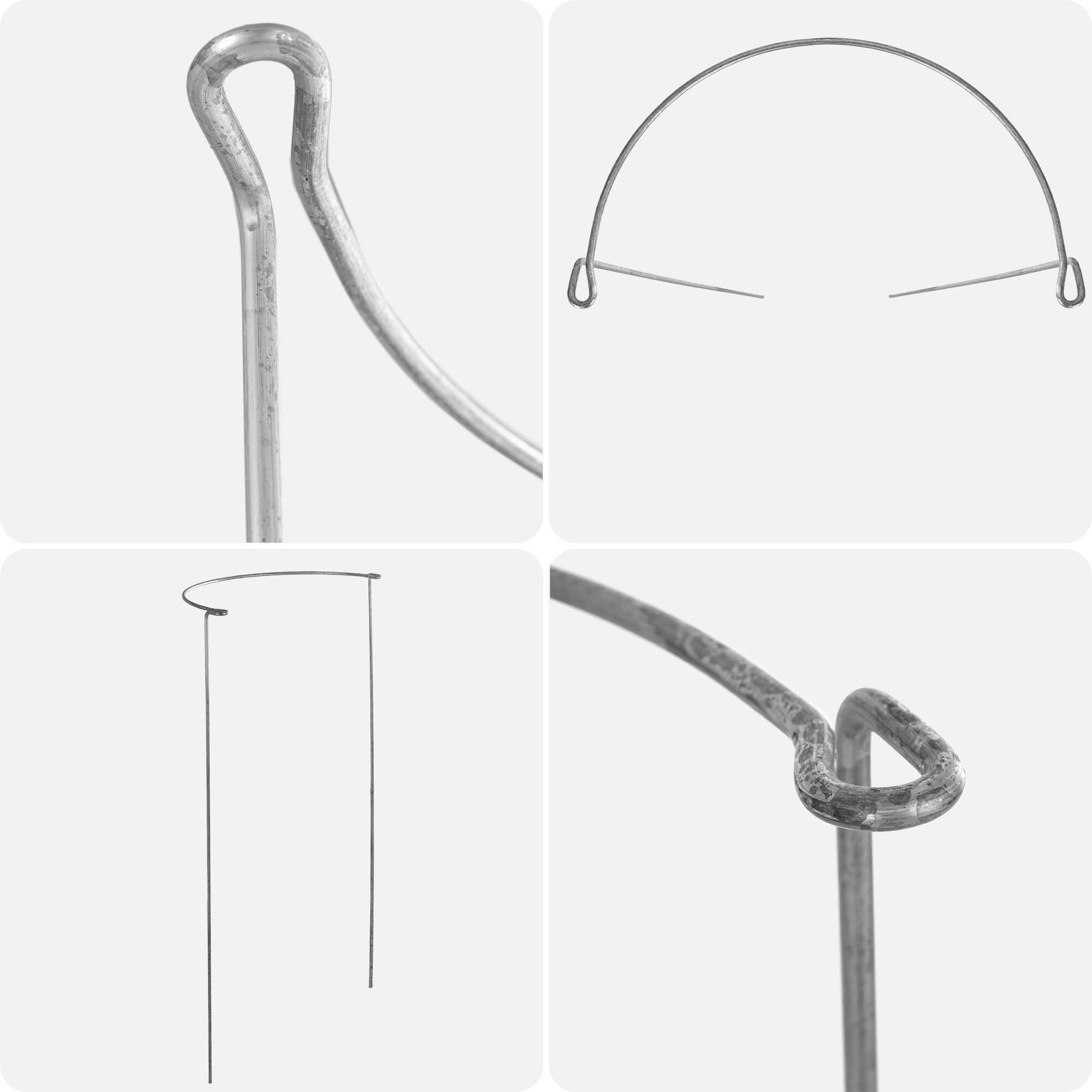 Podpora do roślin metalowa 100 x 38 cm