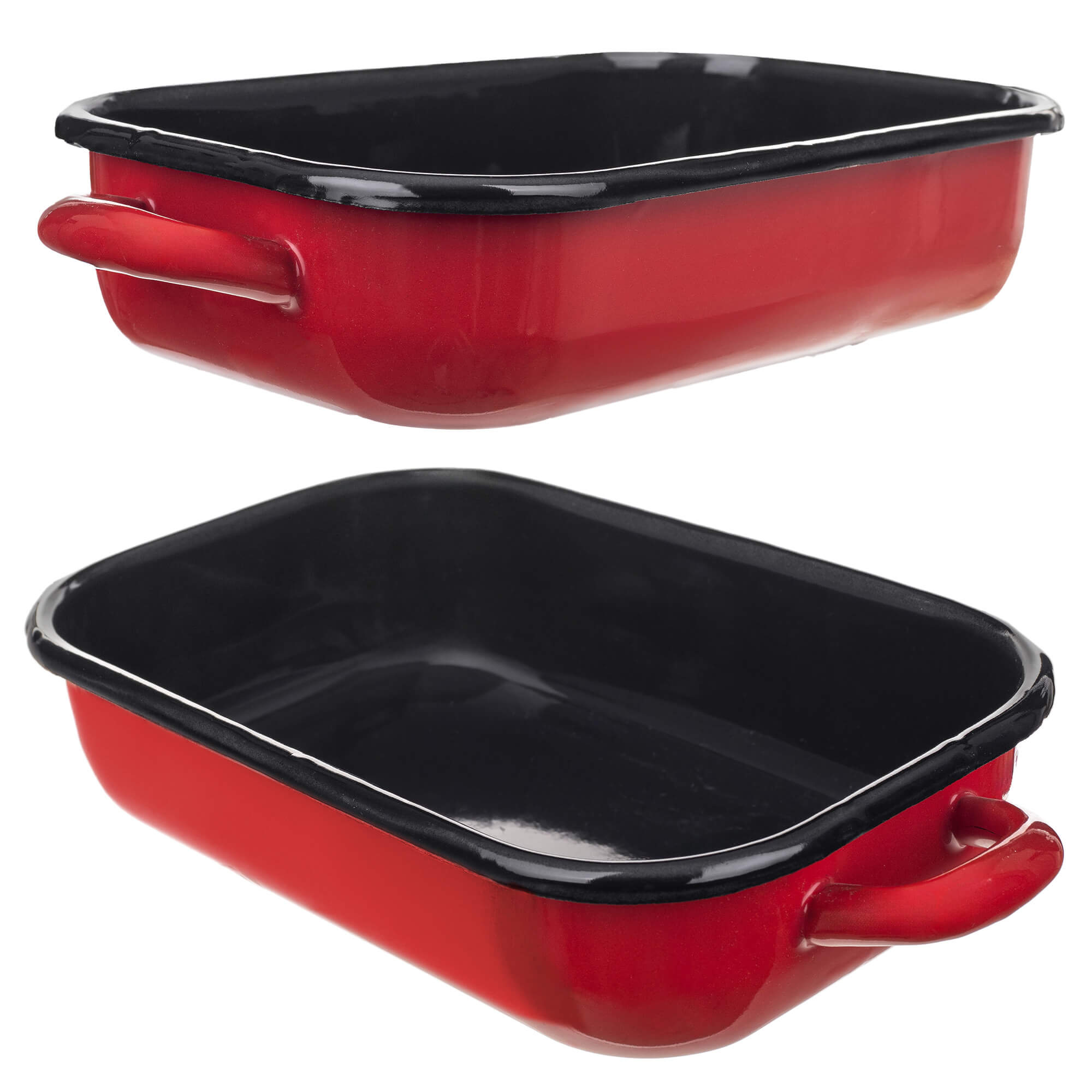 Brytfanna emaliowana Beleo 3.4L czerwona