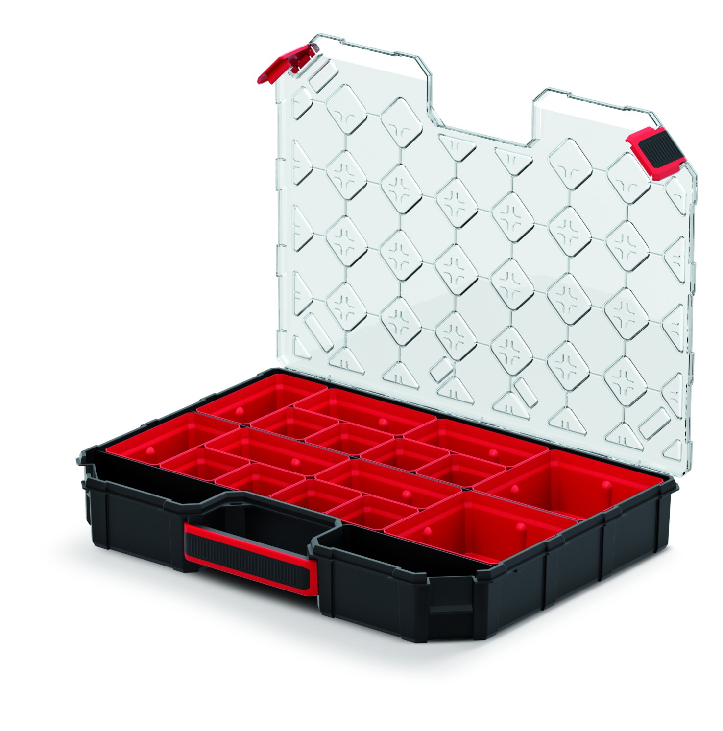 KISTENBERG Organizer narzędziowy Tager CARBO 40 niski B - KTGC40306B - czarny