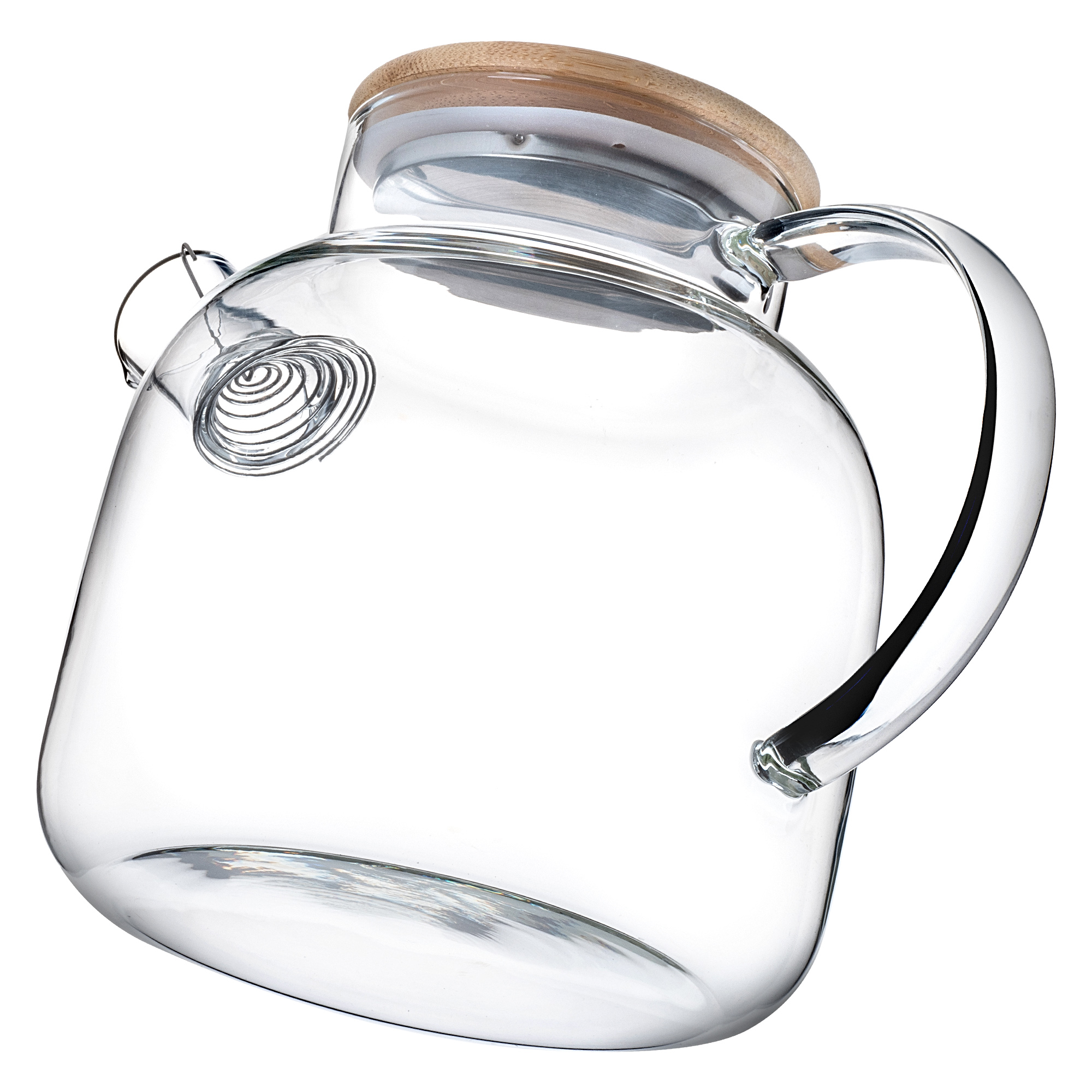 Szklany dzbanek Frux z bambusową pokrywką 1,5L