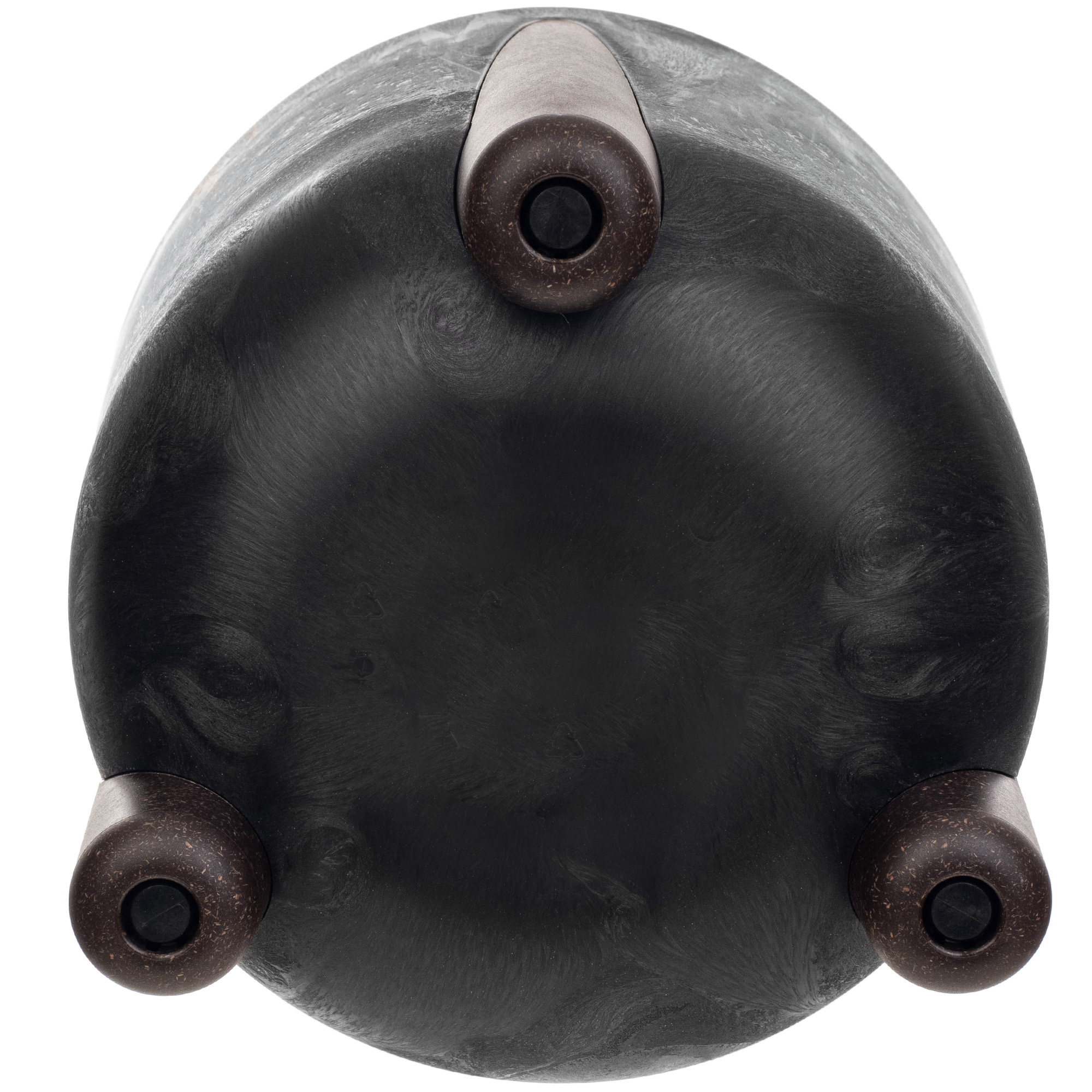 Doniczka osłonka Nauze 21cm czarny beton