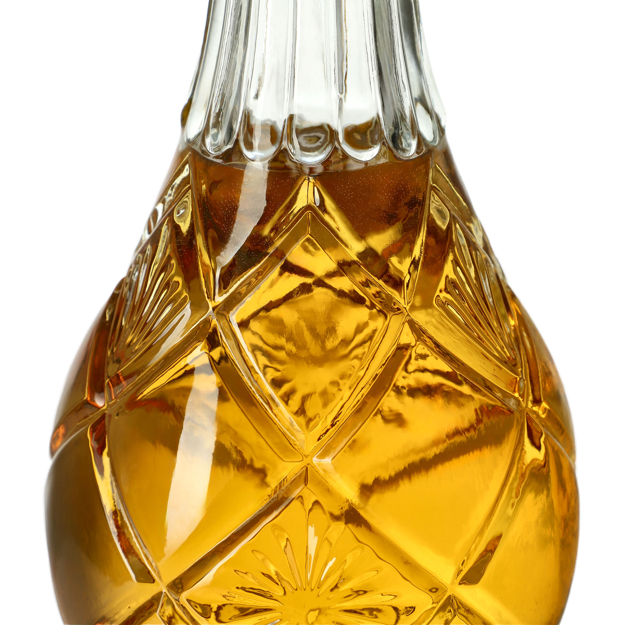 Karafka szklana Nance 0,8L na whisky z korkiem 2szt