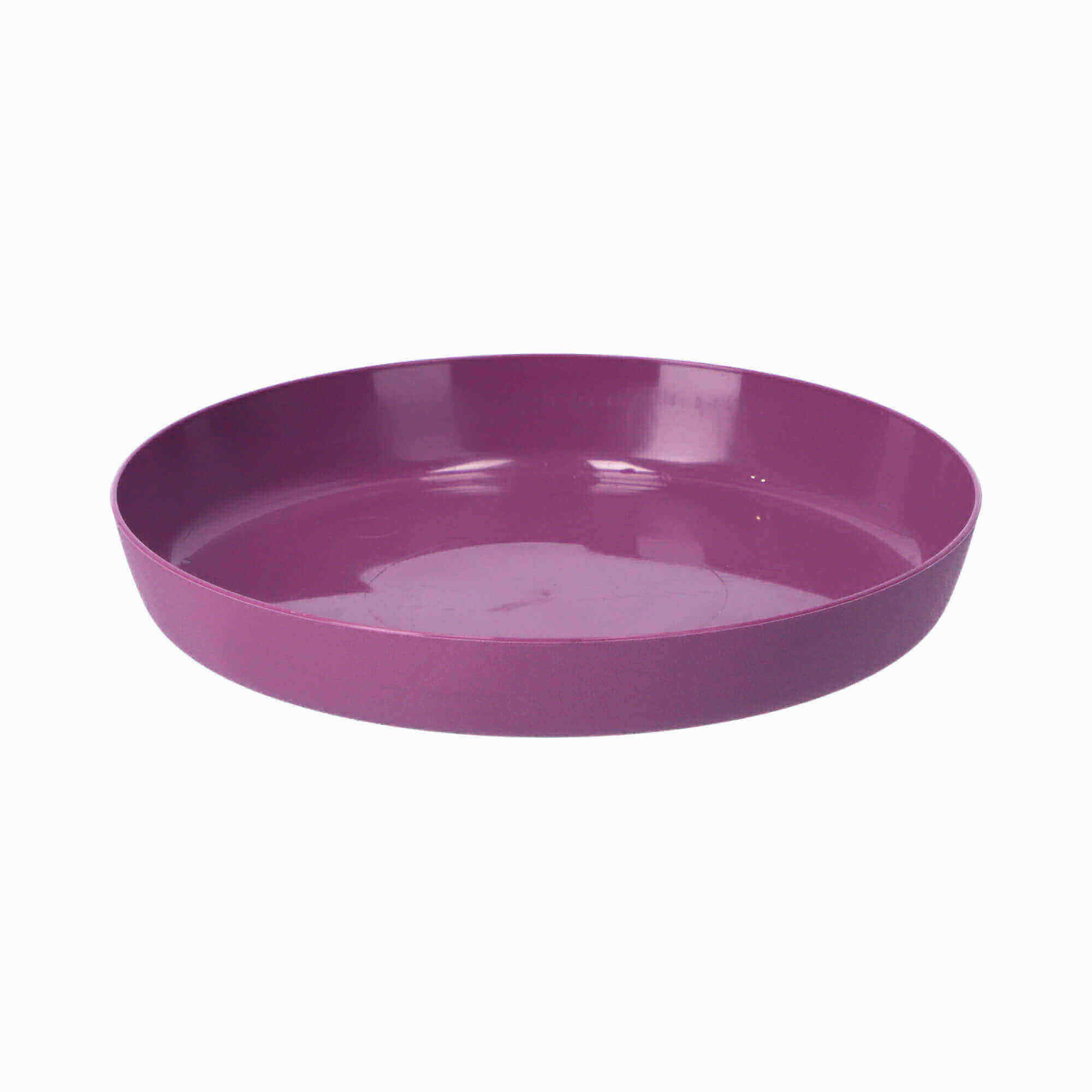 Doniczka Agen z podstawką 12 cm, matowa fioletowa