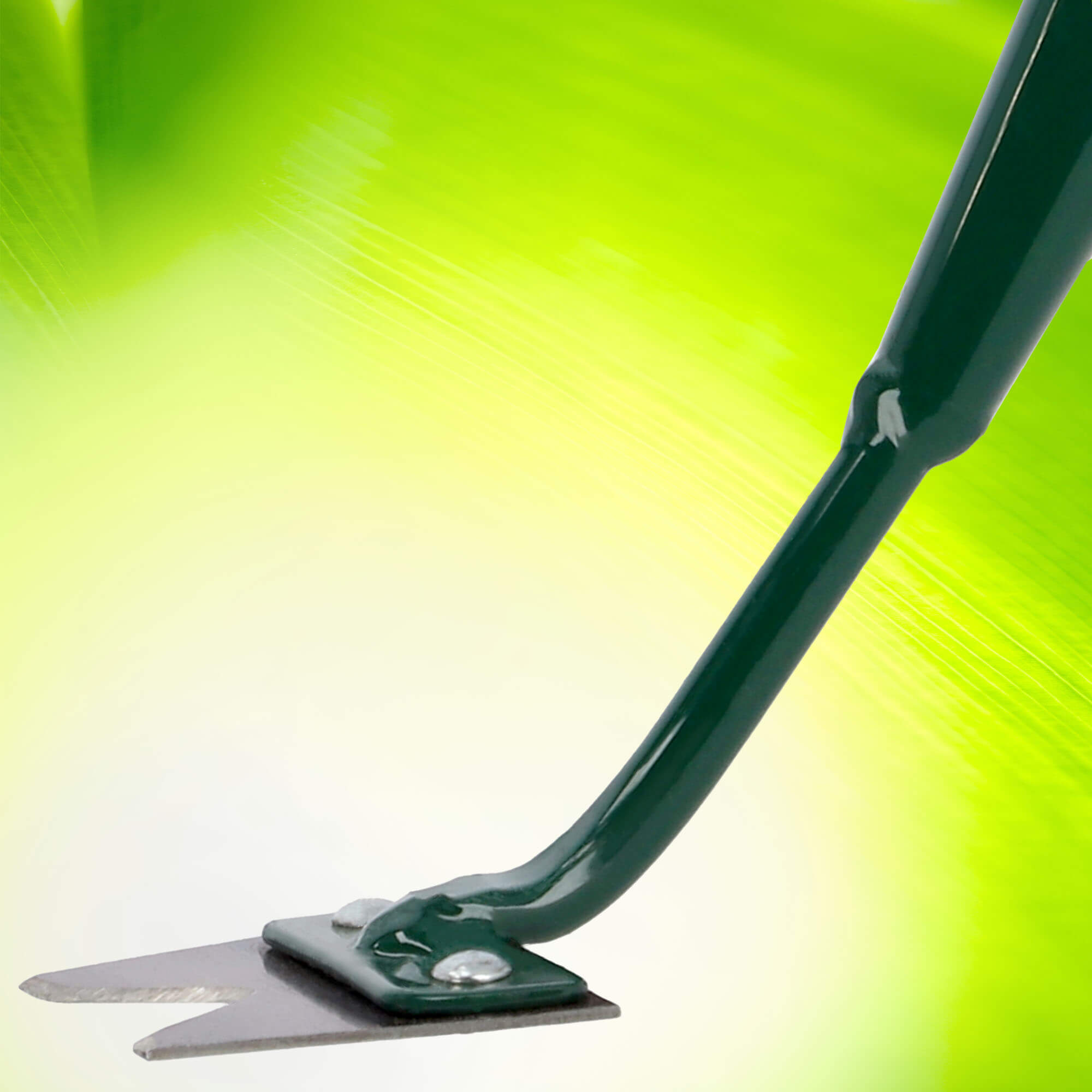 Wycinak do chwastów Balgau, metalowy 69 x 3 cm, zielony