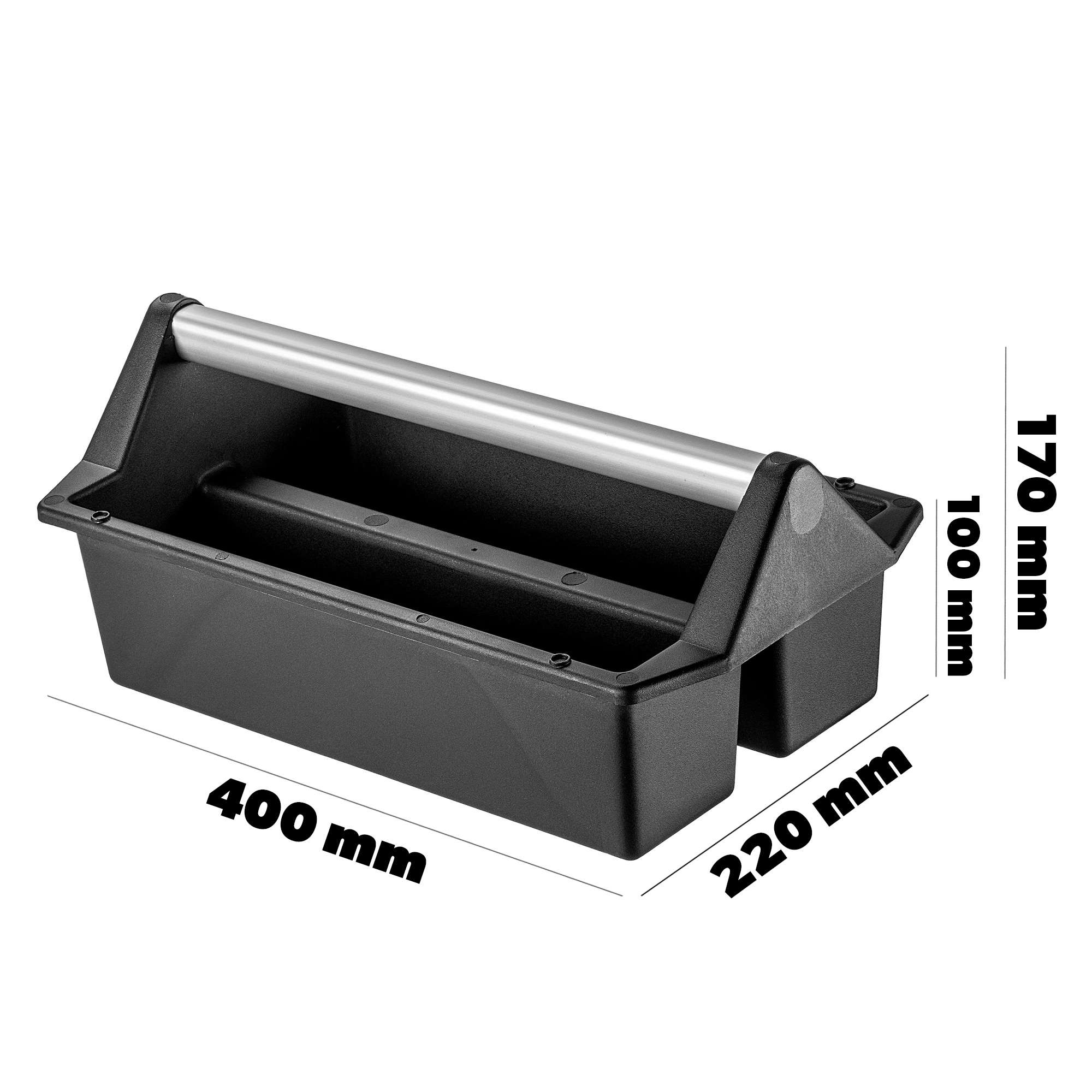 Nosidło warsztatowe Halden 40x22 cm czarne