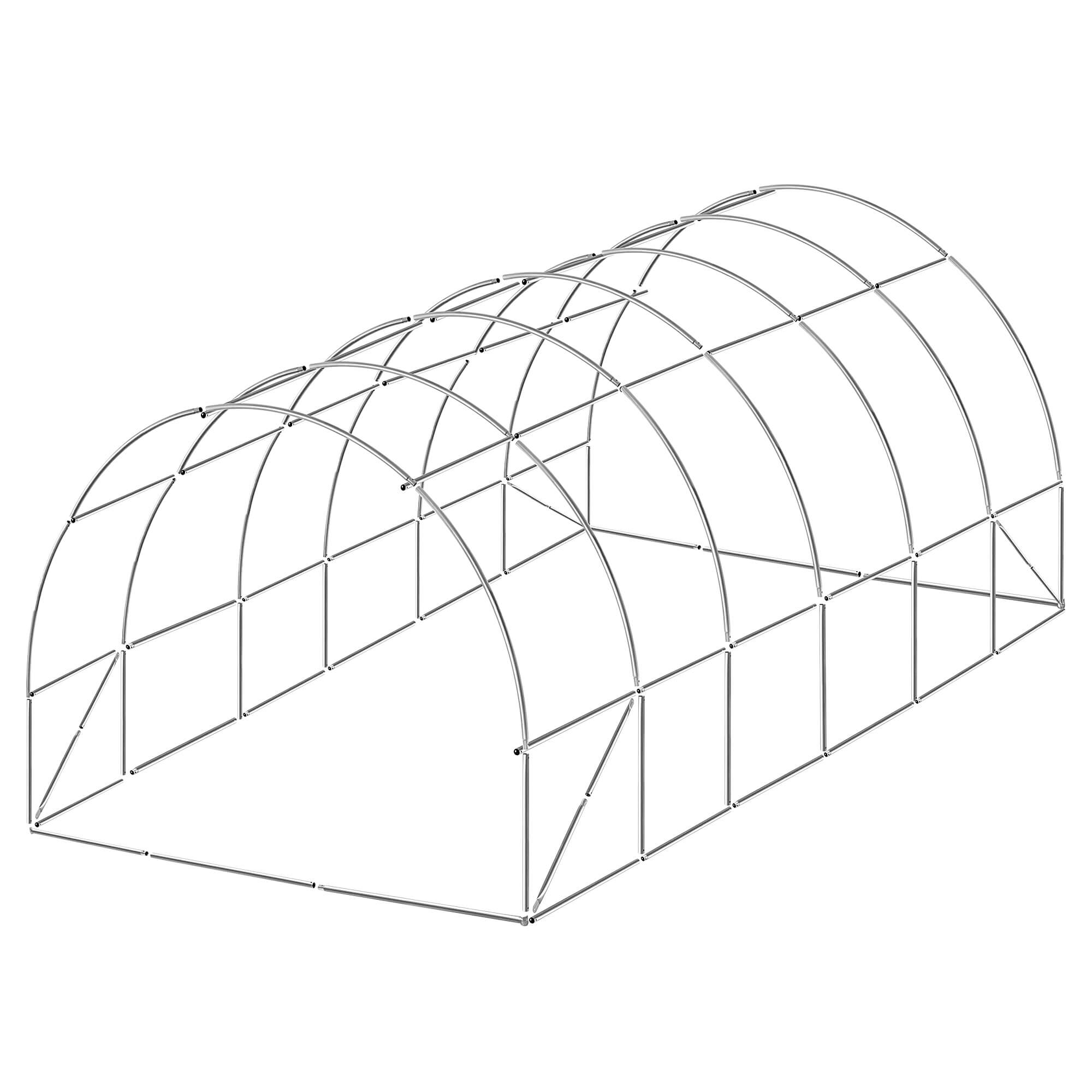 Tunel ogrodowy Fleix szklarnia 3x6m zielona 18m2