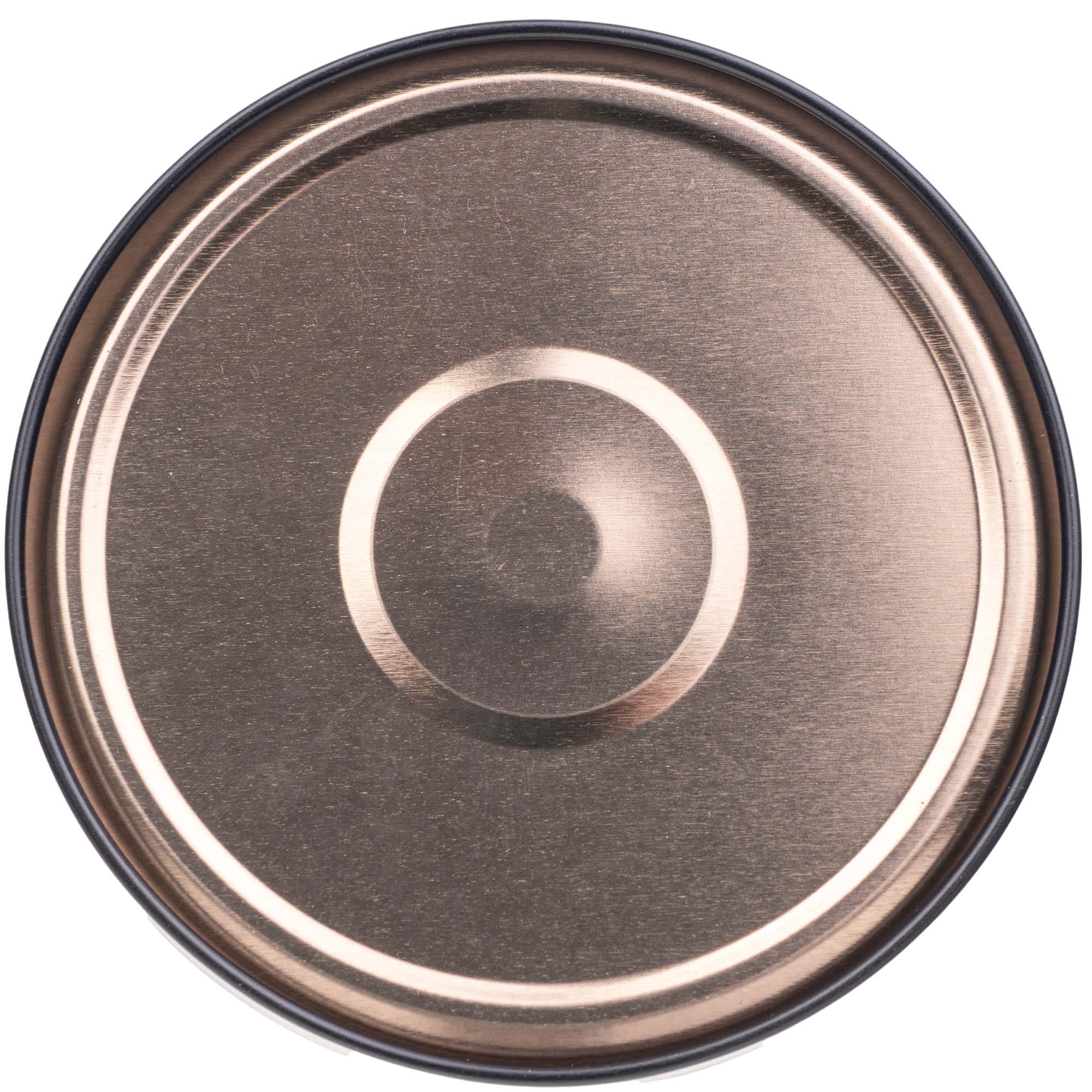 Metalowe wieczka do słoików Valsta 100szt fi 66mm czarno-złote Orbit