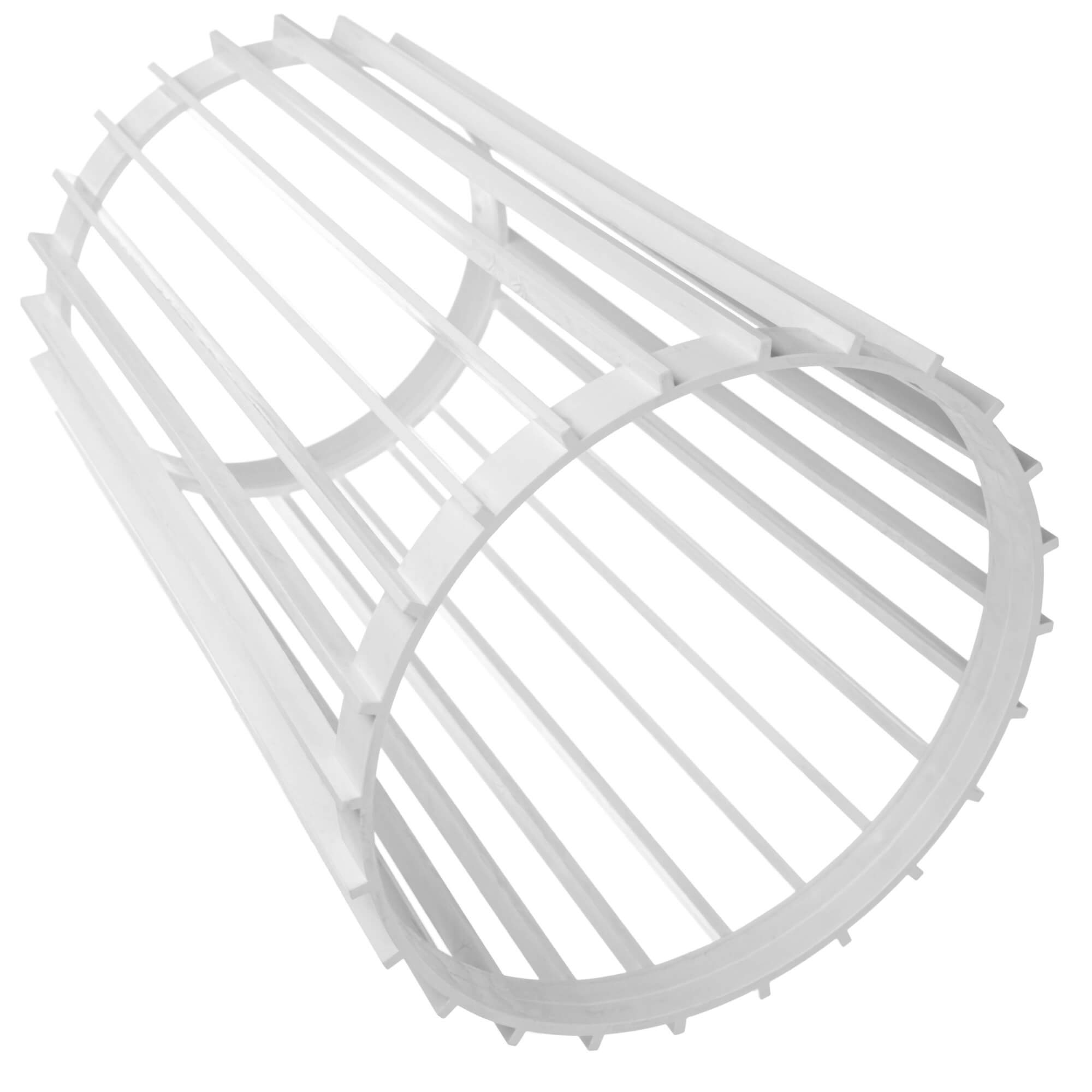 Kwietnik dwustronny Aytre 54 cm biały