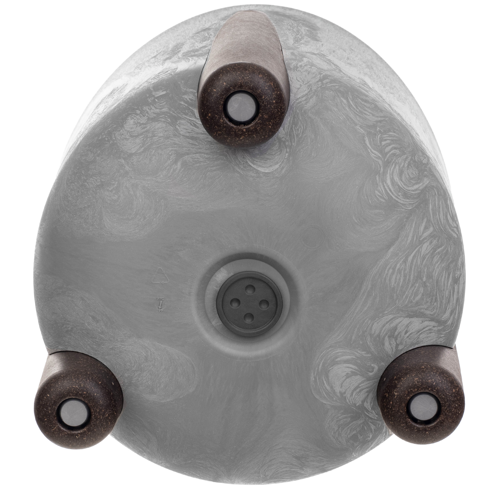 Doniczka osłonka Nauze 34cm szary beton