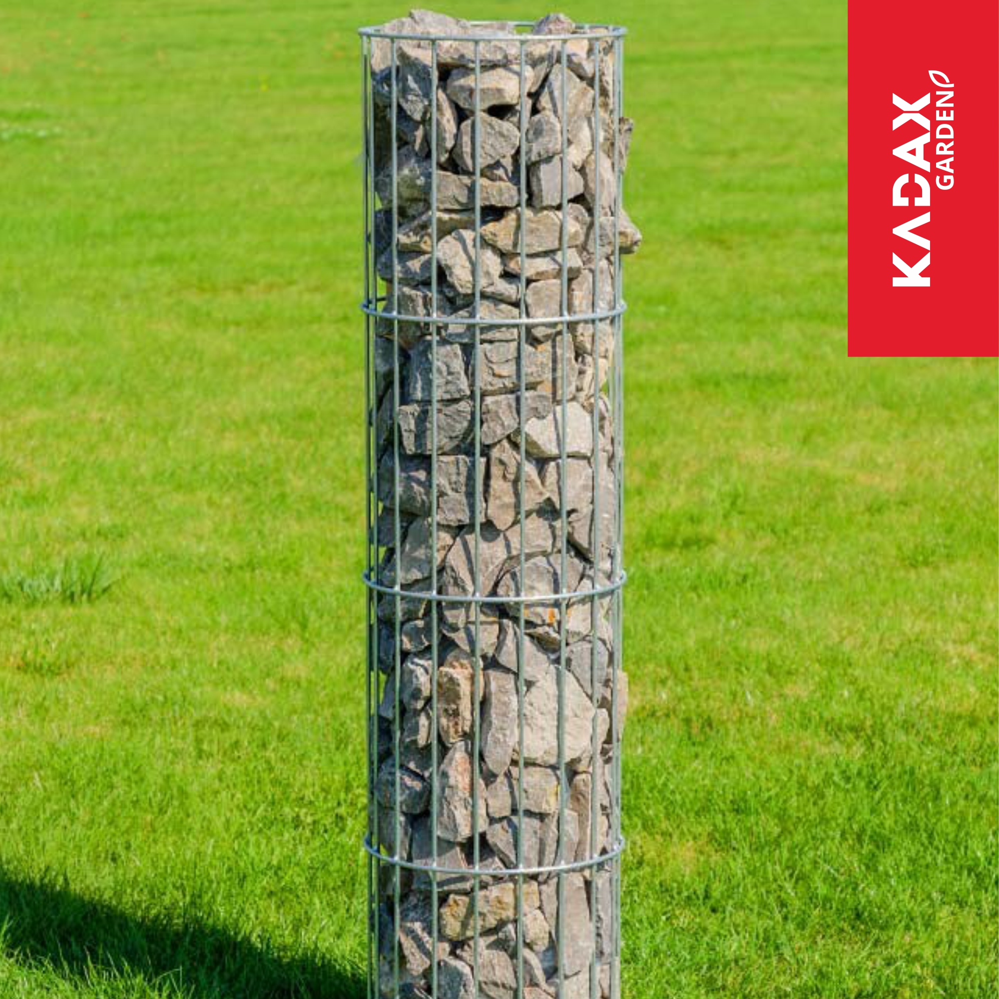 Pergola ogrodowa słup Kanny 120 x 29 cm, srebrna
