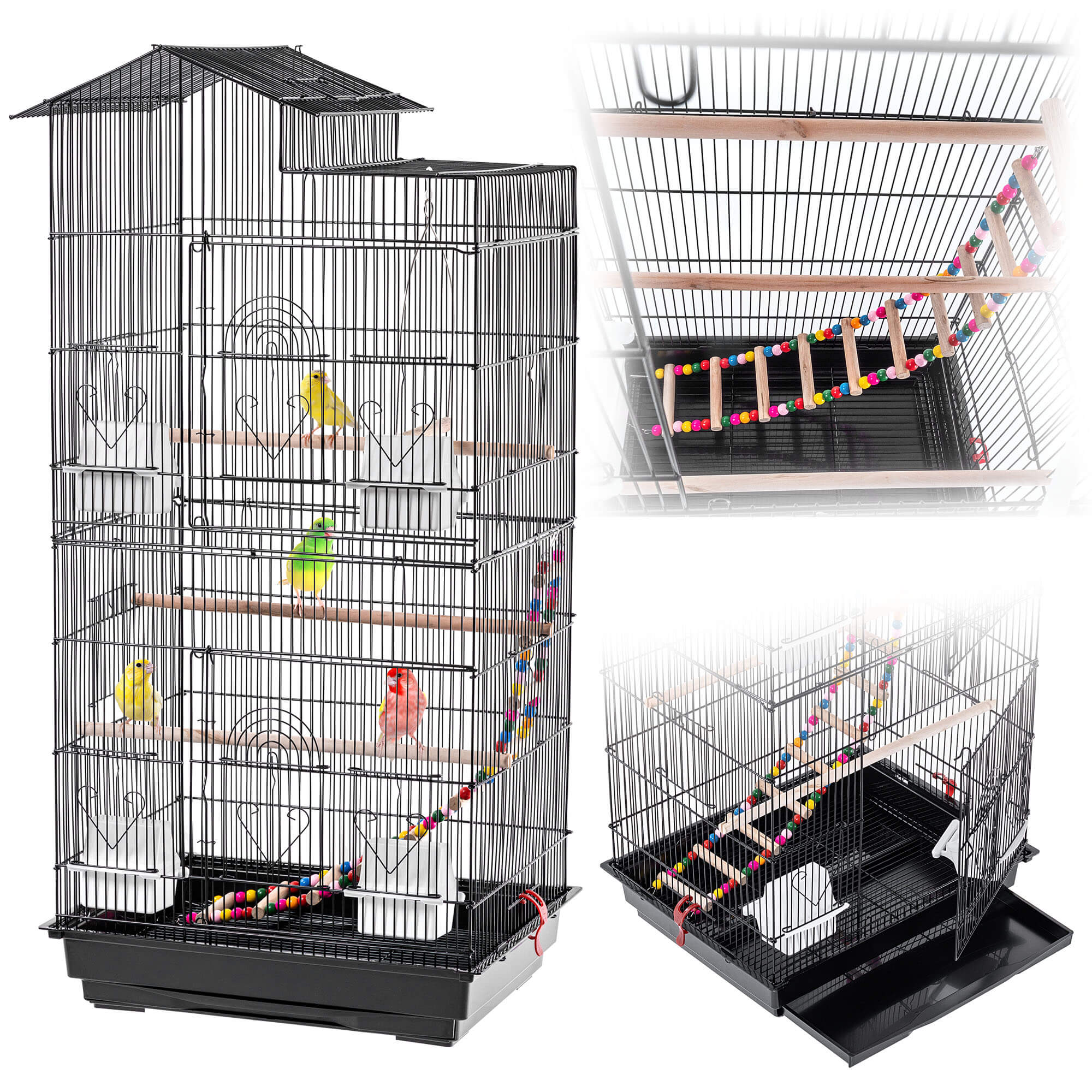 Klatka dla ptaków Vergt 99 x 48 x 36 cm