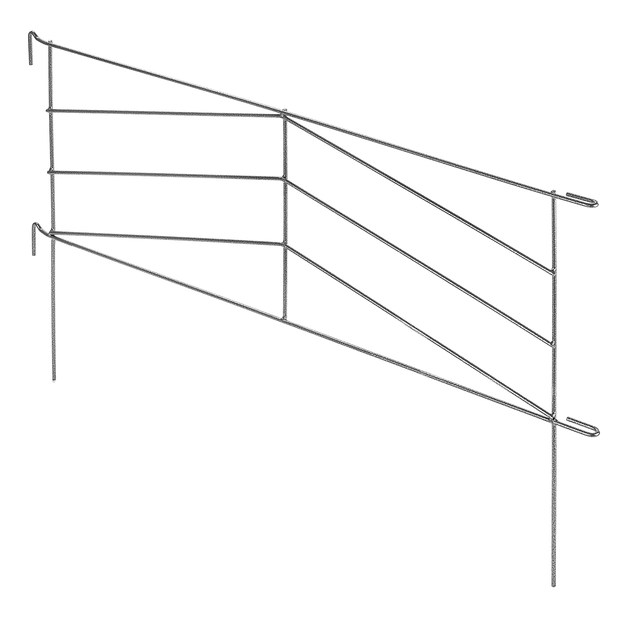 Płotek ogrodowy stalowy Linz 99cm