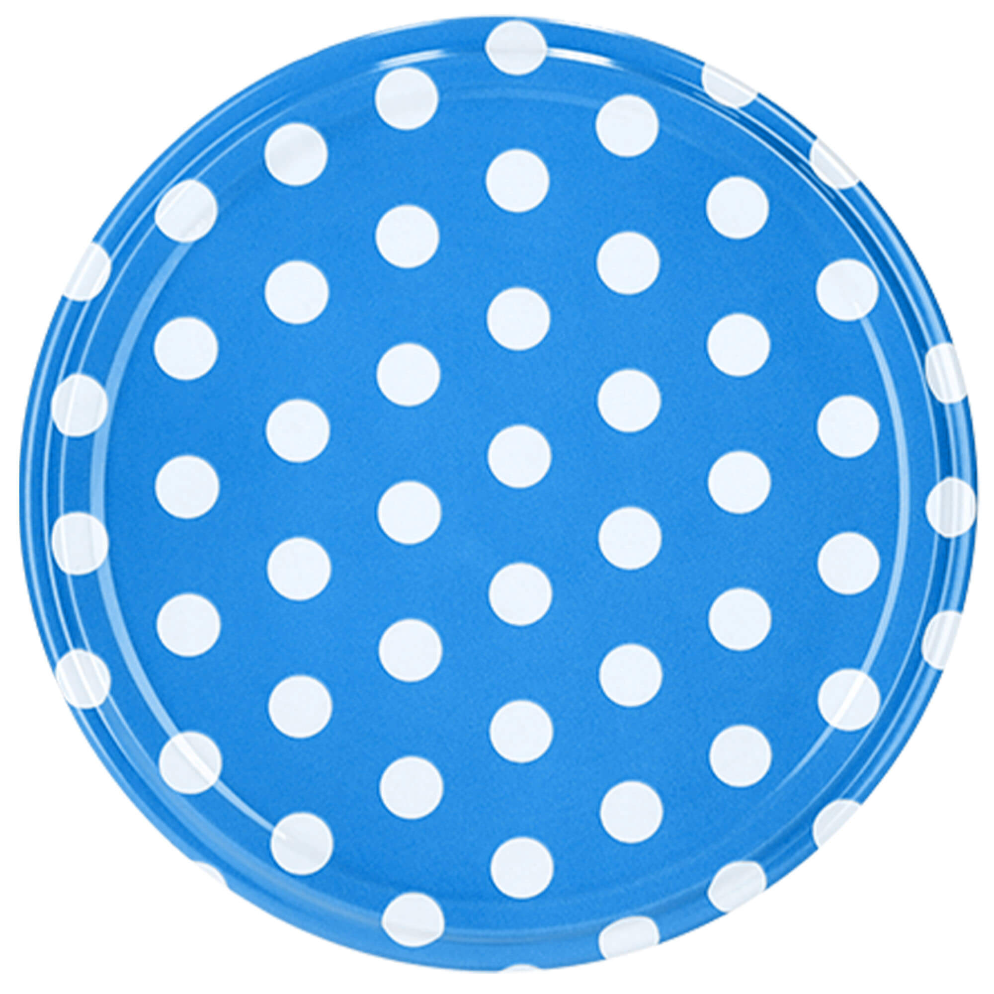 Słoiki na przetwory Denia 250ml 50szt 82mm + wieczko "Niebieski groszek"