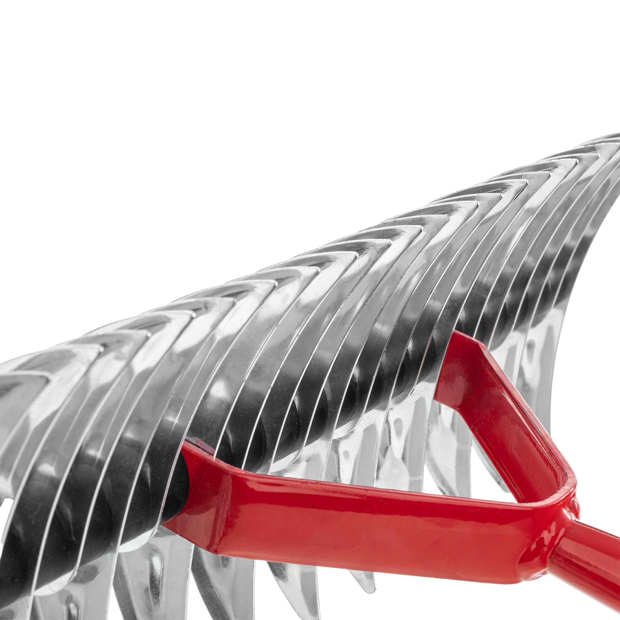 Aerator dwustronny Strand 36 x 14 cm, srebrny