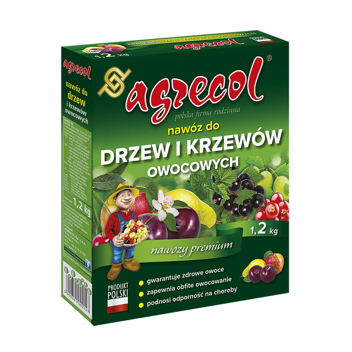 Agrecol Nawóz do drzew i krzewów owocowych 1.2 kg