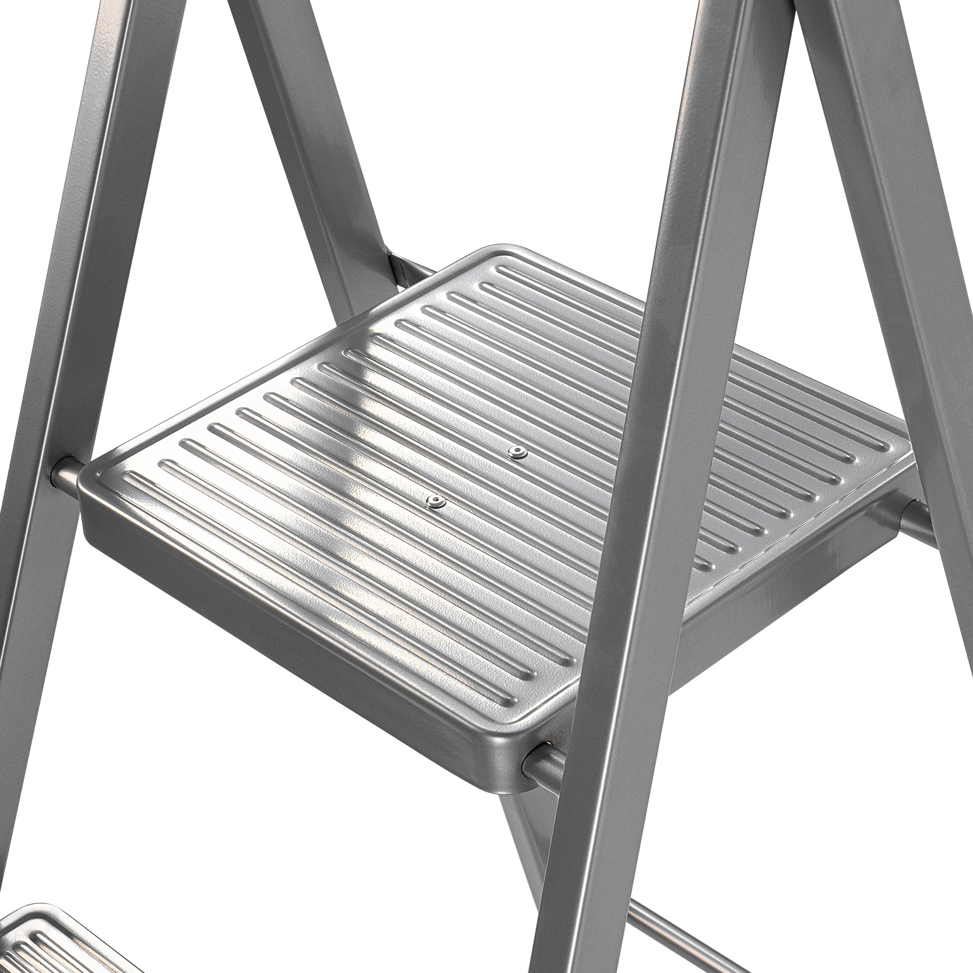 Drabina stalowa Ewo 6 stopniowa rozkładana jednostronna wielofunkcyjna