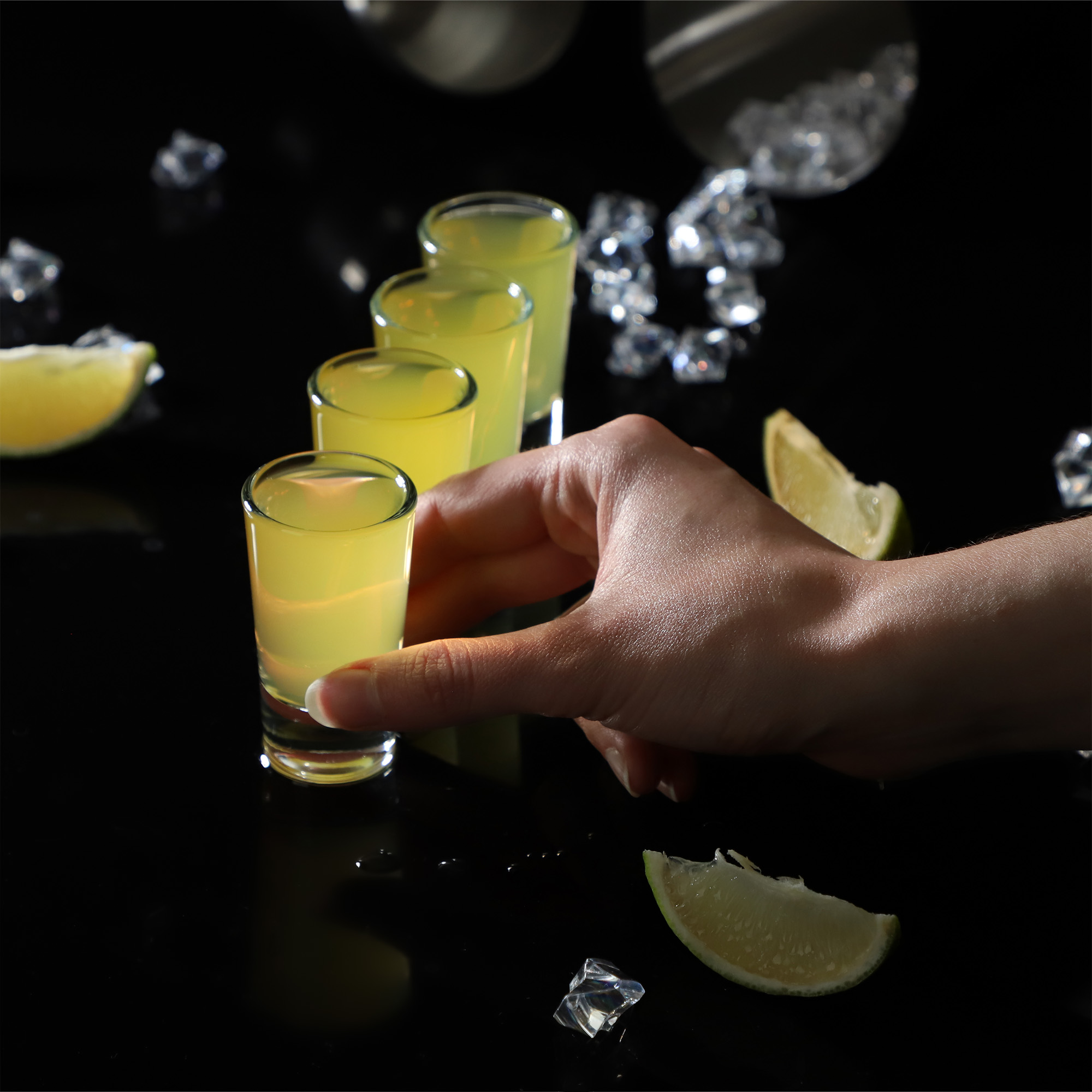 Kieliszki do wódki Lozzi 25 ml, pakiet 6 szt.