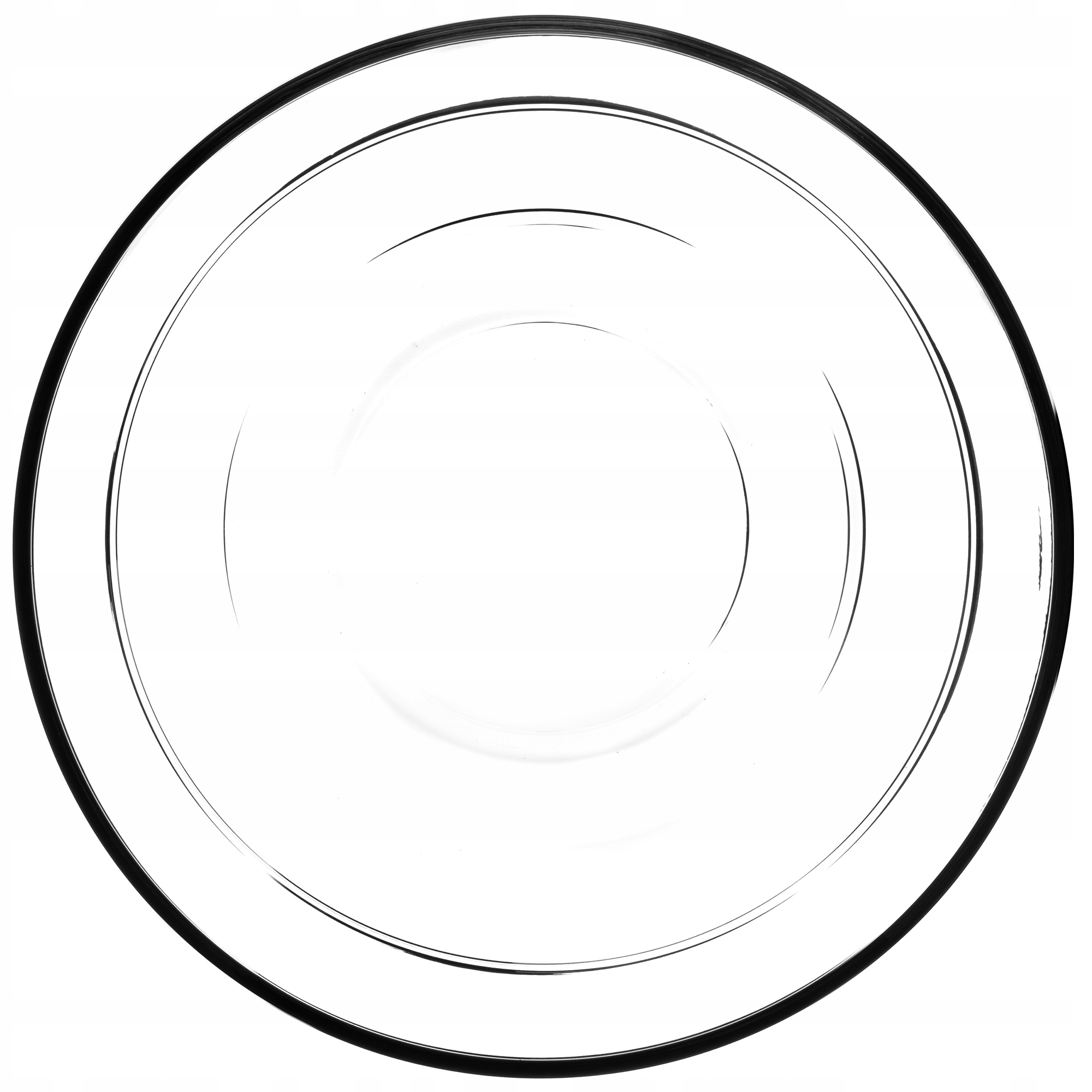 Salaterka szklana 20 x 8 cm, 1 szt.