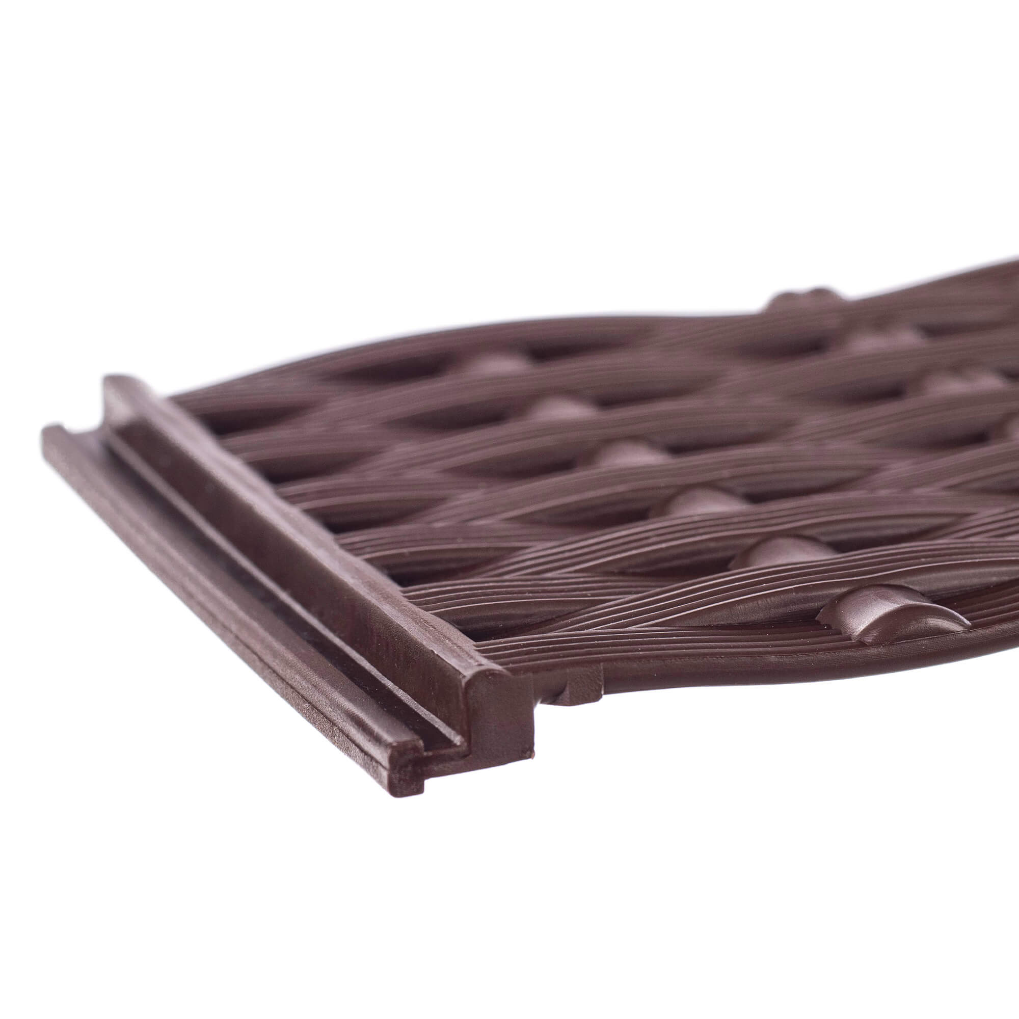 Obrzeże ogrodowe Averton 78 x 9 cm brąz wzór 2. 5 szt.