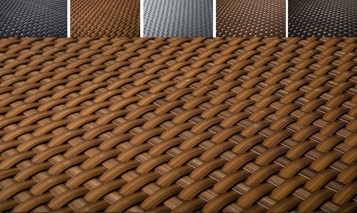 Osłona balkonowa Skei 100 x 400 cm, jasny brąz
