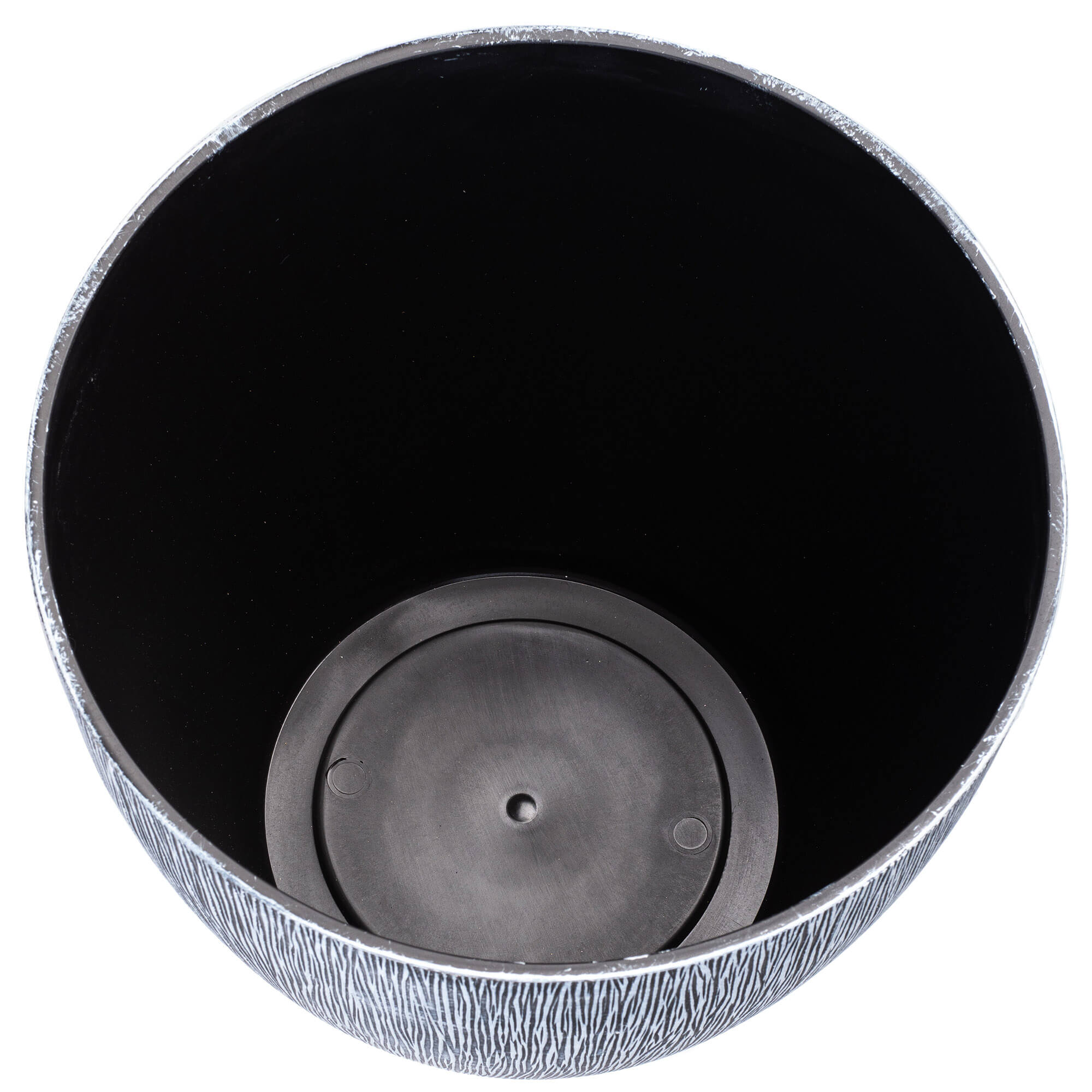 Donica na rośliny 33 cm, szara