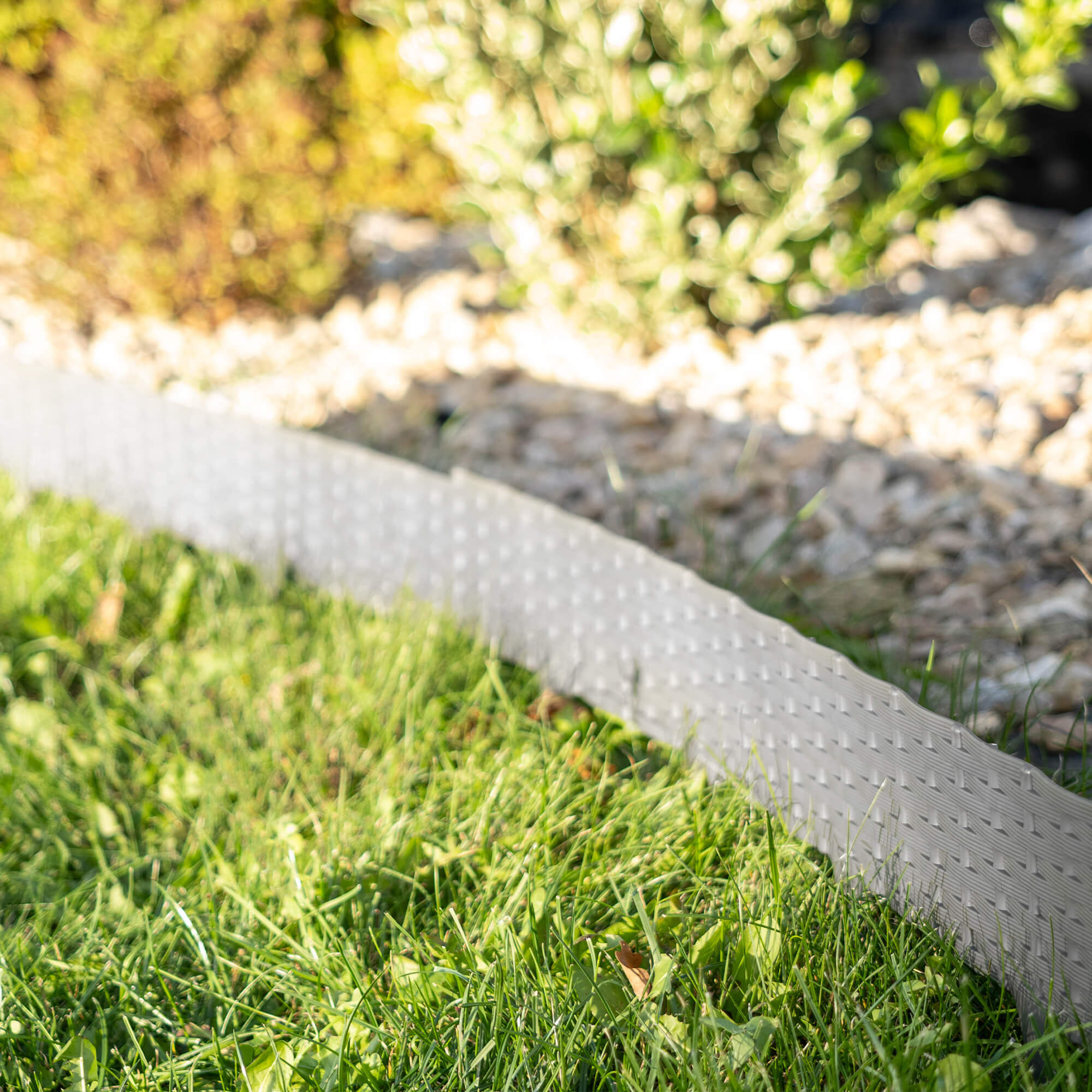 Obrzeże ogrodowe Averton 78 x 9 cm szare wzór 2. 5 szt.