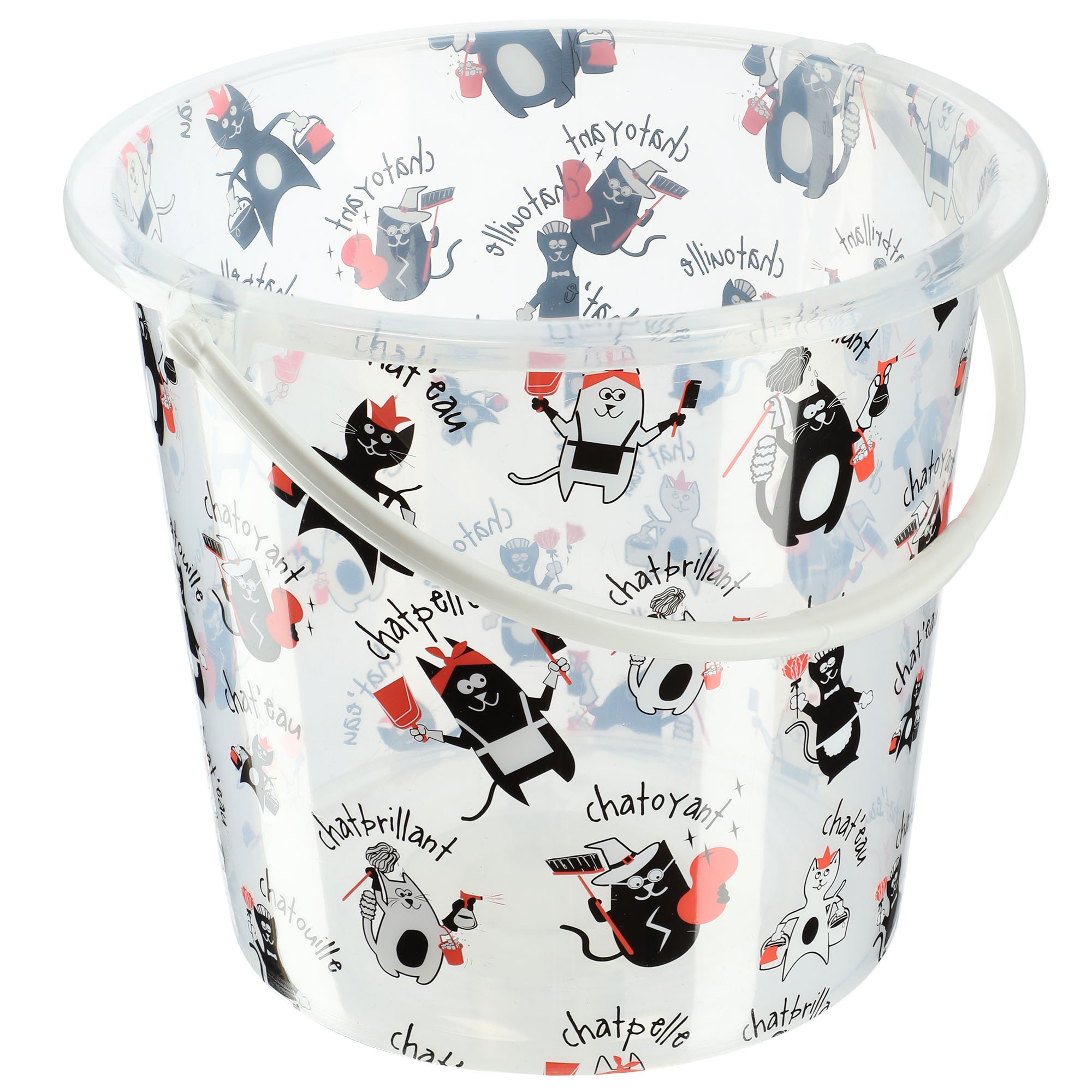 Wiadro plastikowe Ars 5L koty