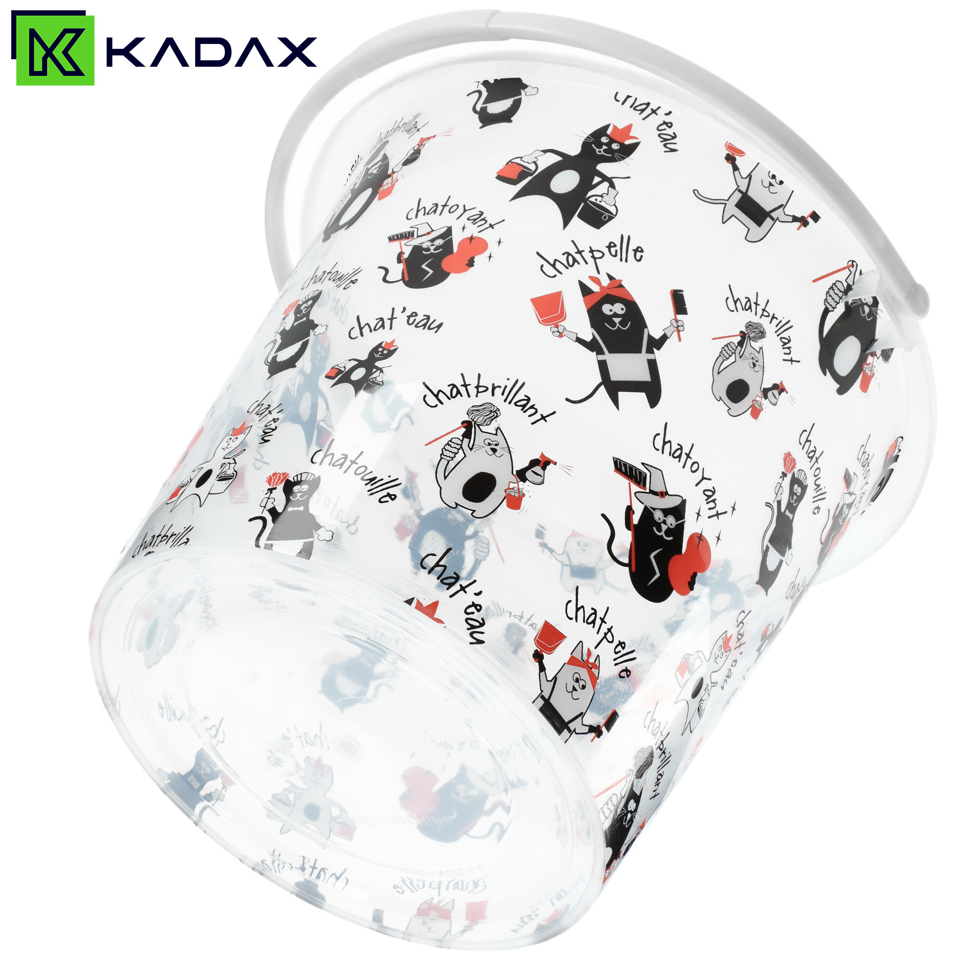 Wiadro plastikowe Ars 5L koty