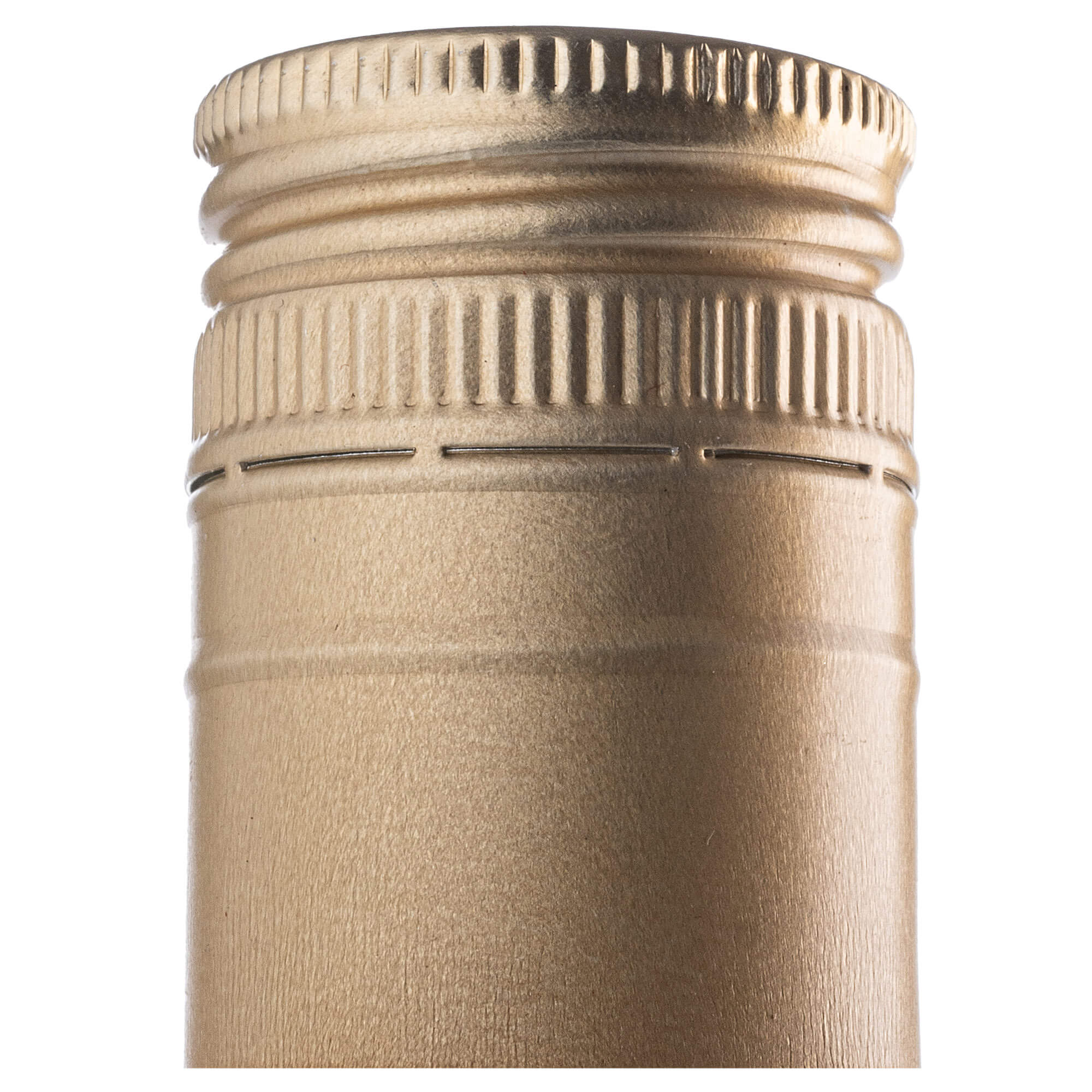 Aluminiowa zakrętka do butelek Annot fi 31.5mm długa złota 10 szt.