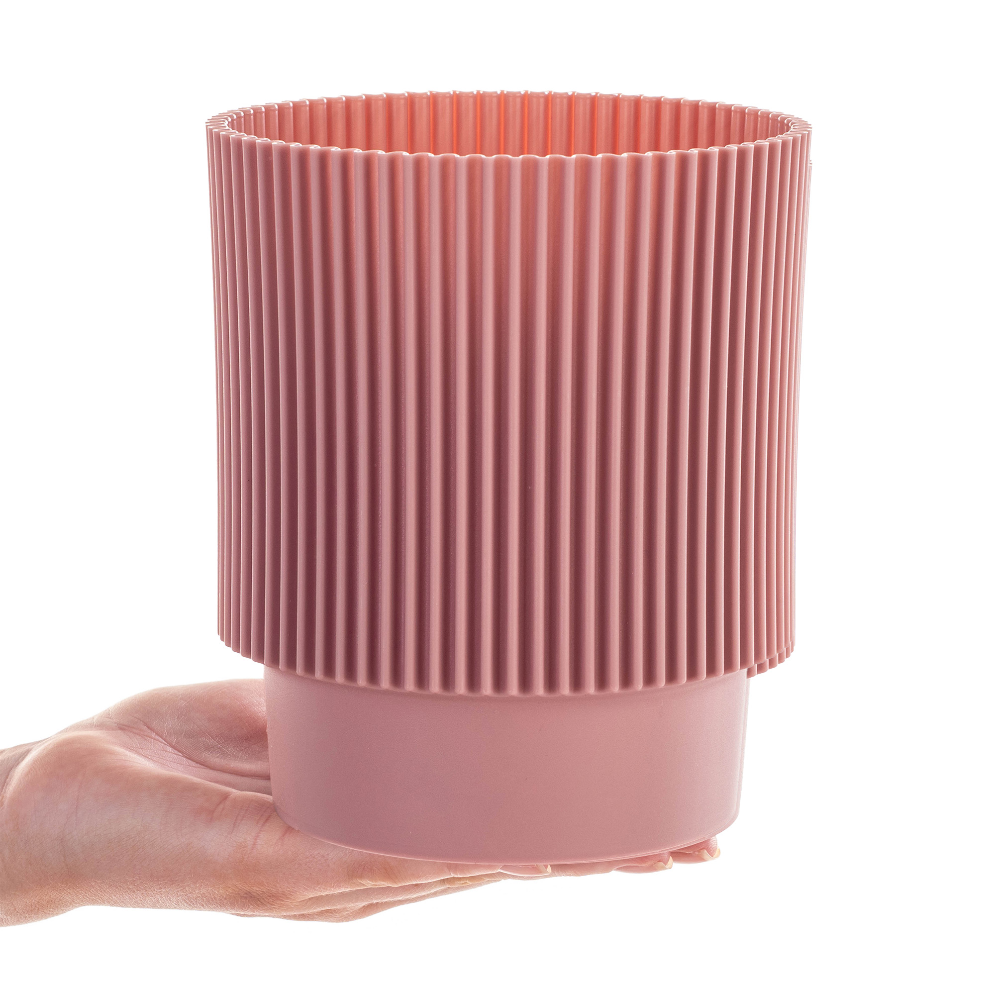 Doniczka na kwiaty Aldeia 16cm różowy