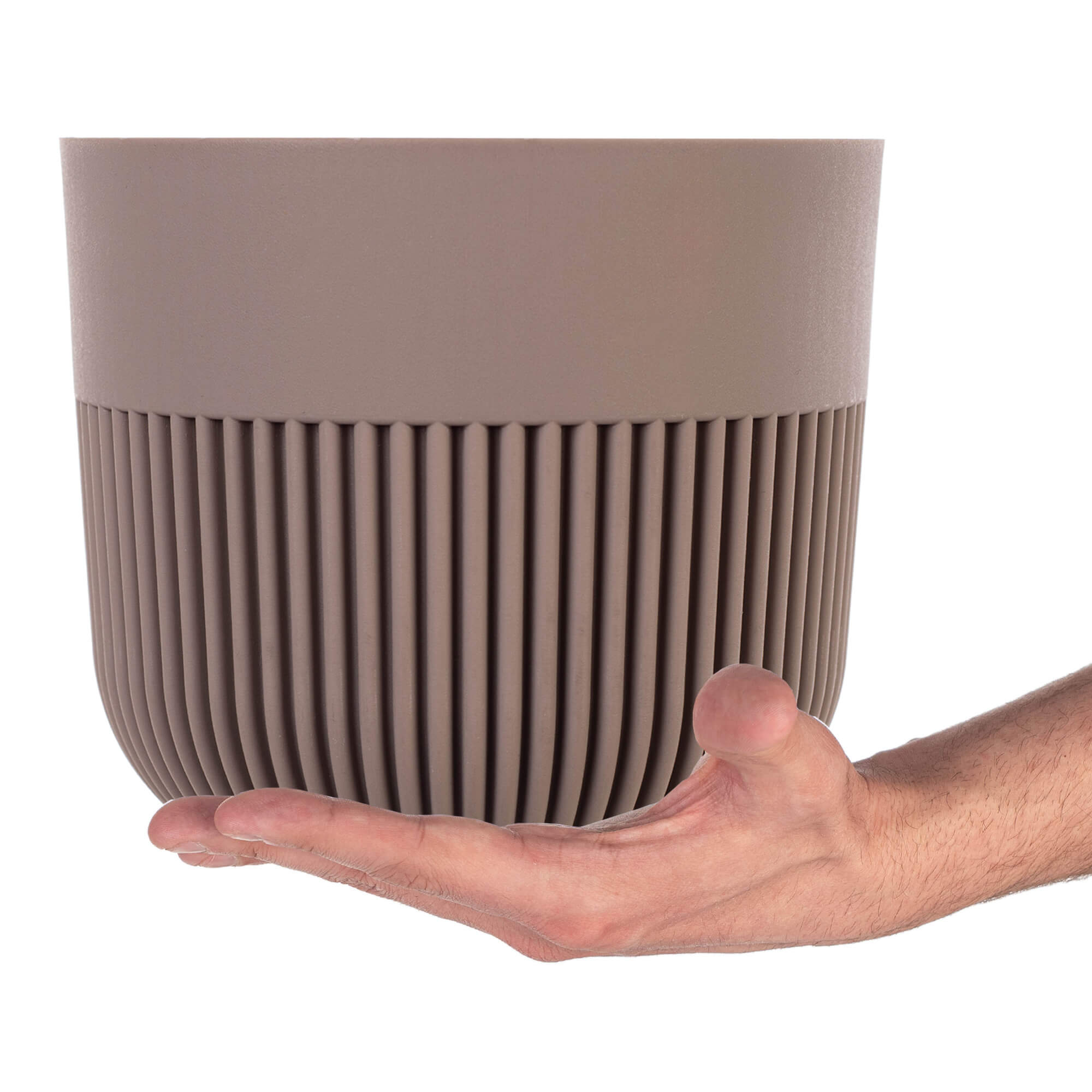 Doniczka osłonka Ornon 19 cm beż