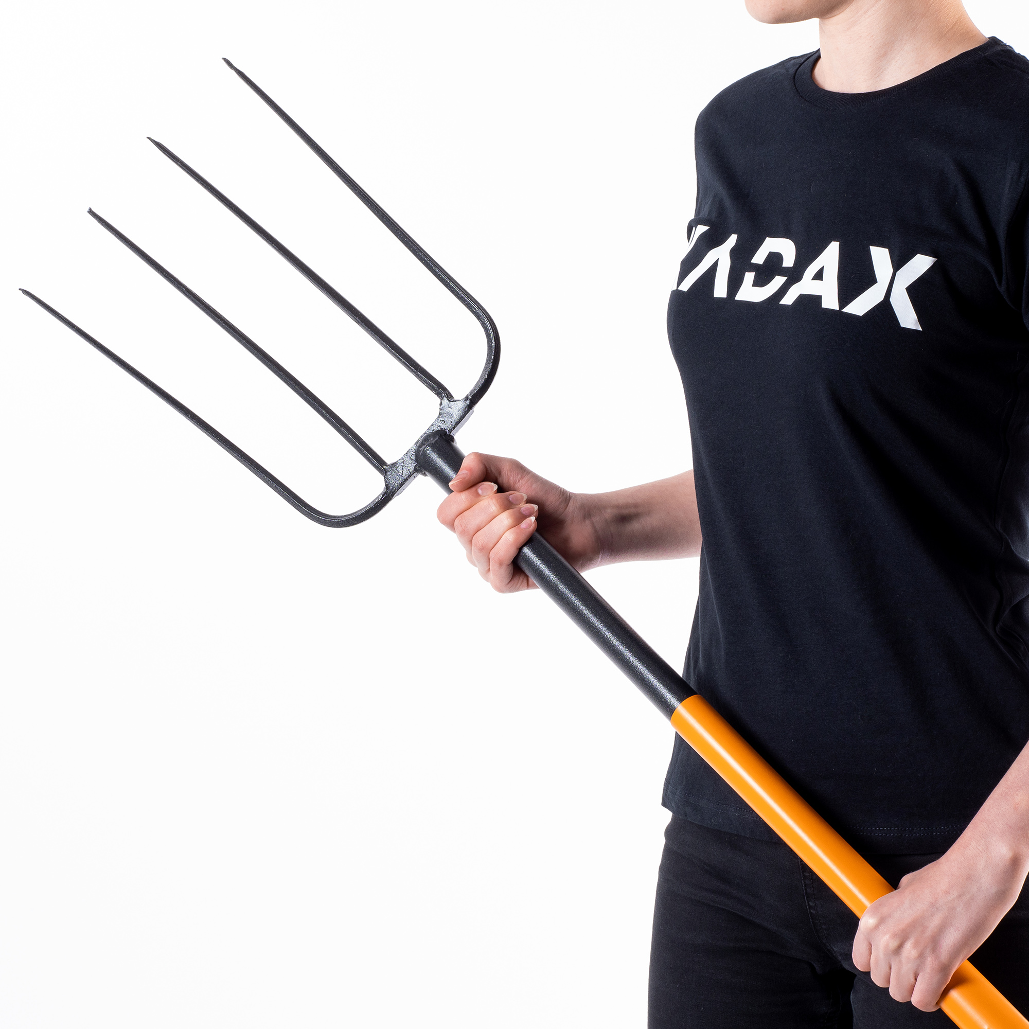 Widły gospodarcze Getas 132 cm, pomarańczowe