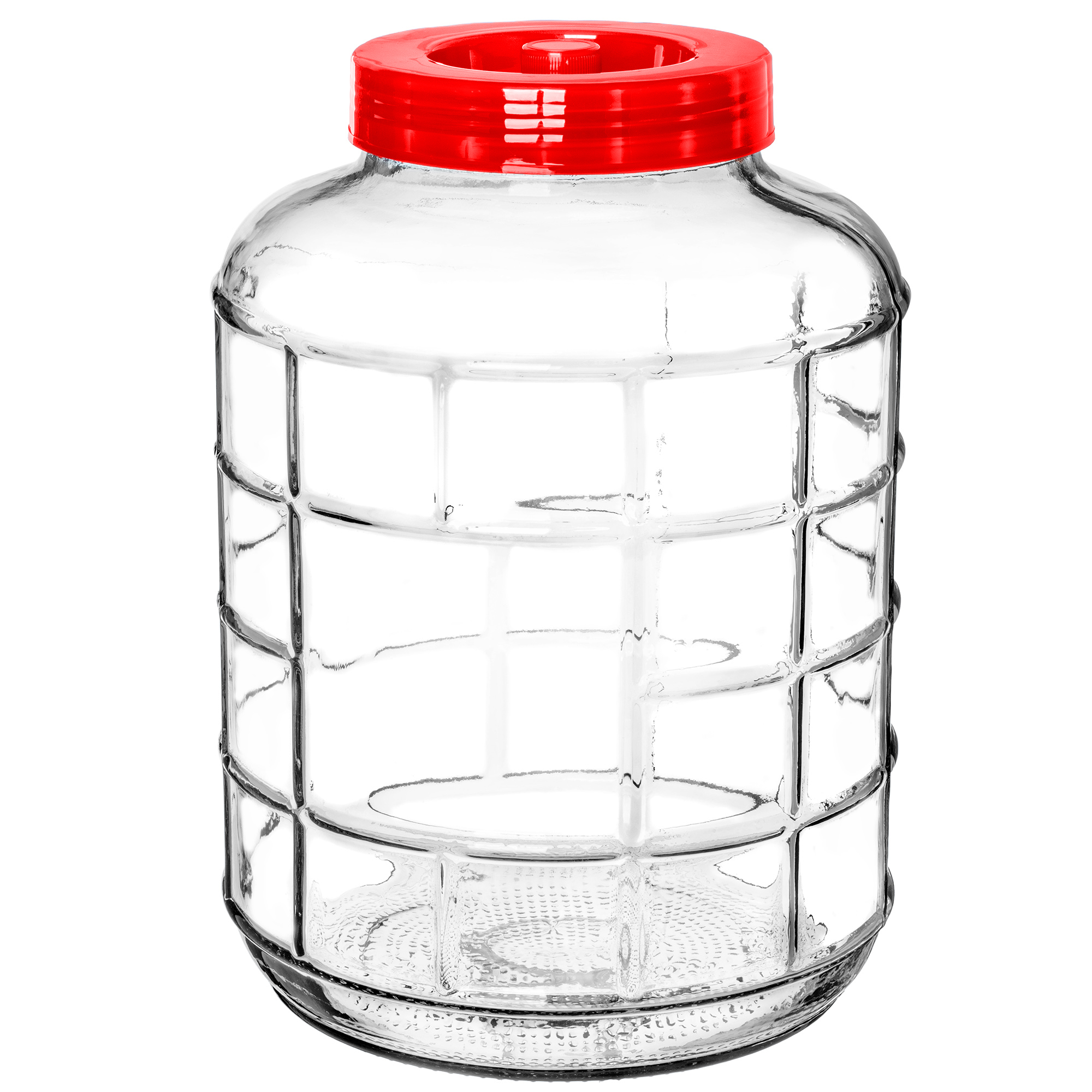 Uniwersalny szklany słój z zakrętką Fenis 30L