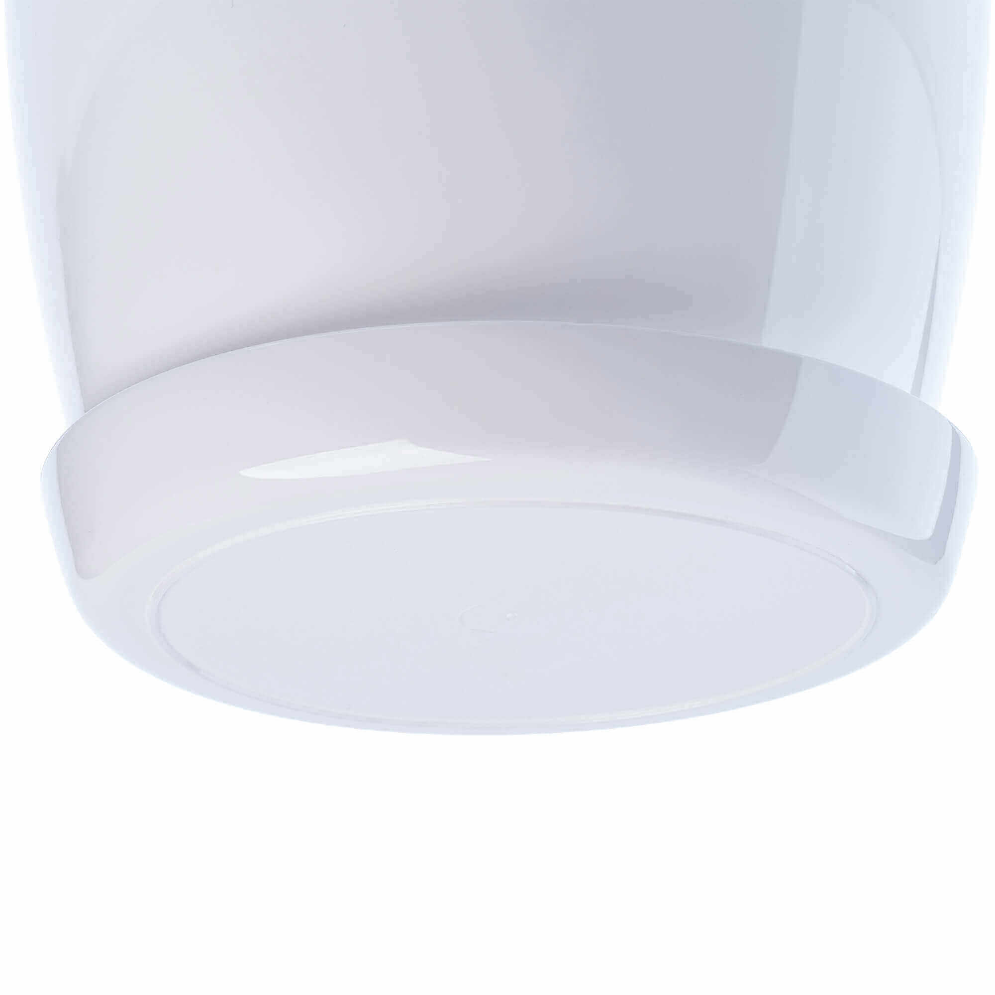 Doniczka Agen z podstawką 14 cm, biała